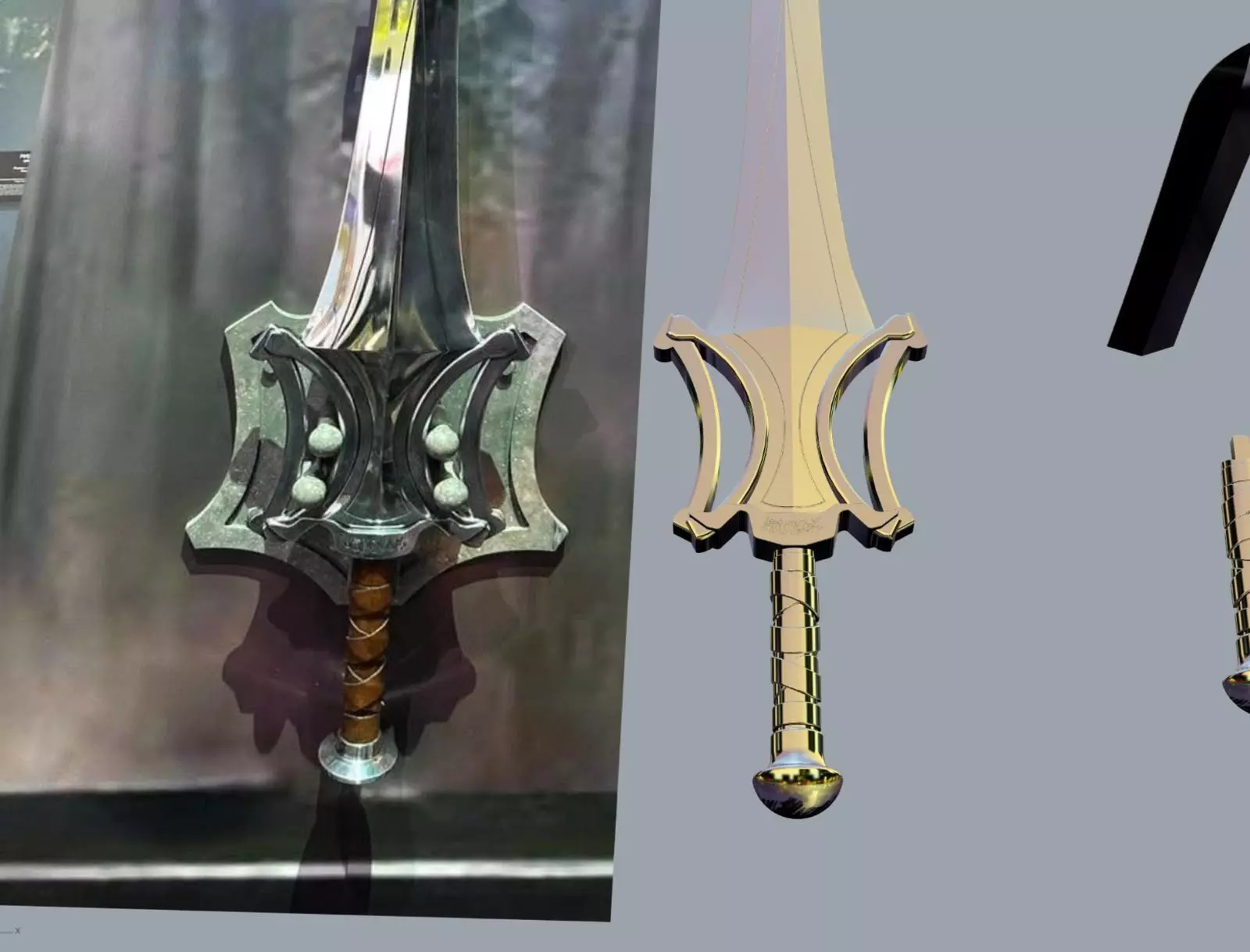 Sword of Power 2026 movie REPLICA 3D print model_16
