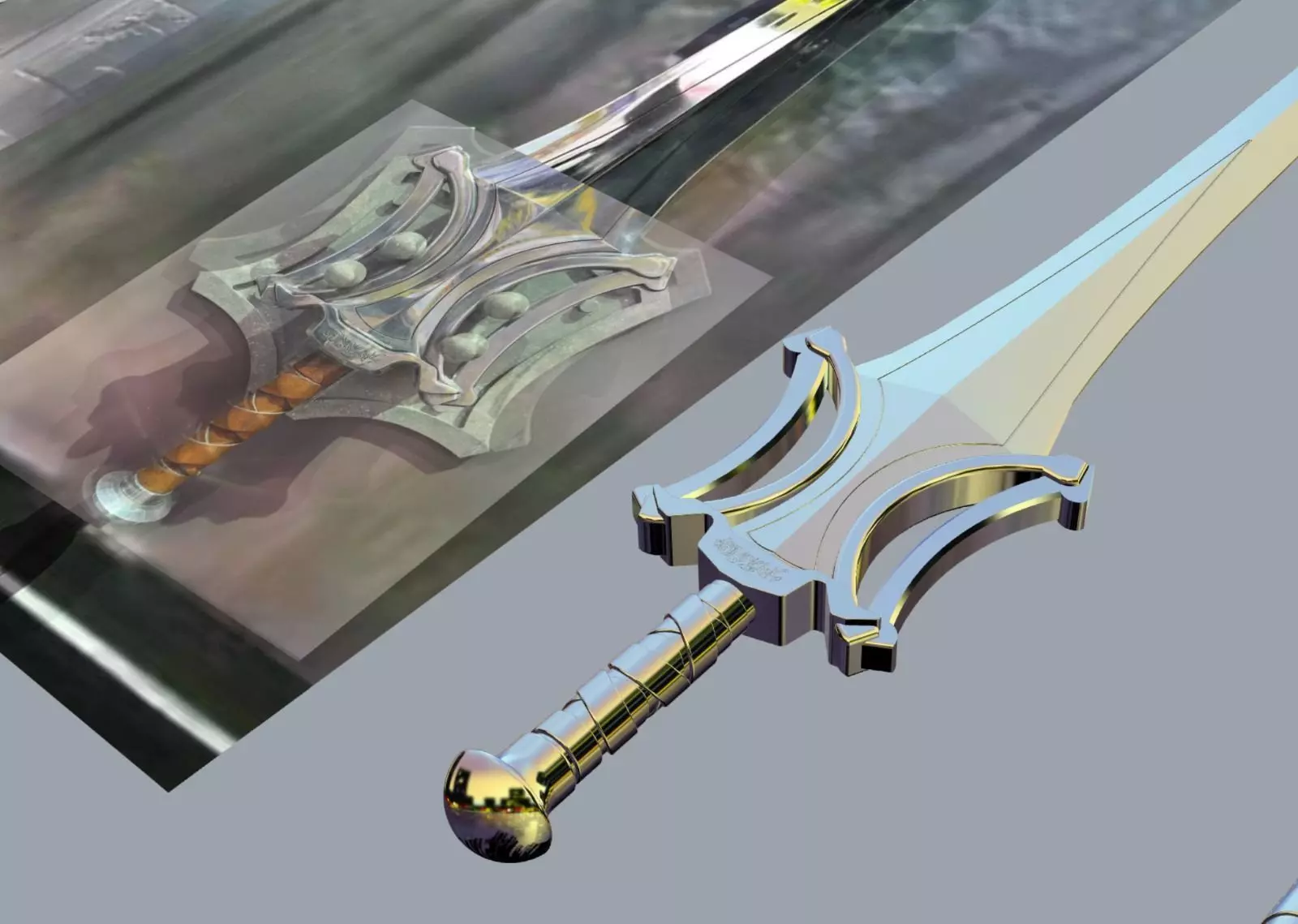 Sword of Power 2026 movie REPLICA 3D print model_0