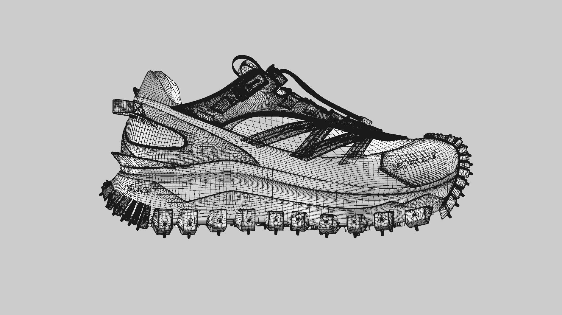 Moncler trailgrip GTX 3D model_3