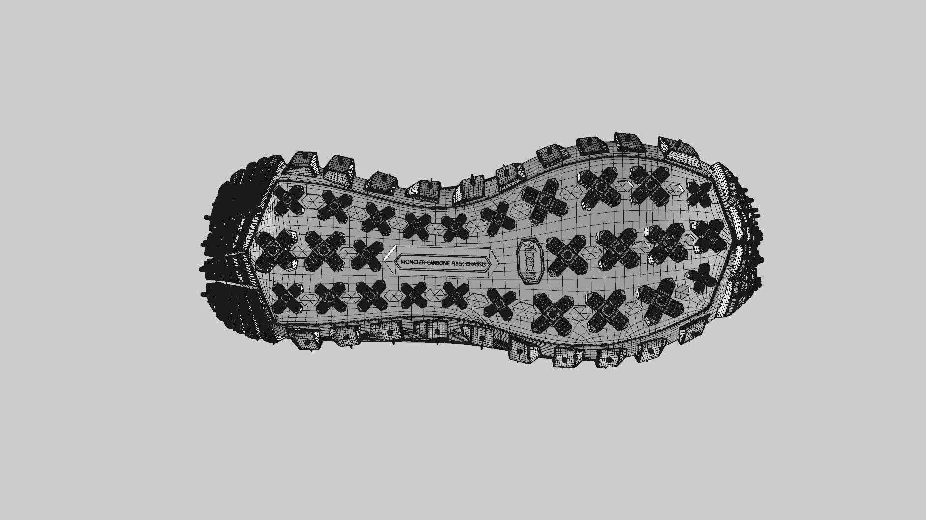 Moncler trailgrip GTX 3D model_7