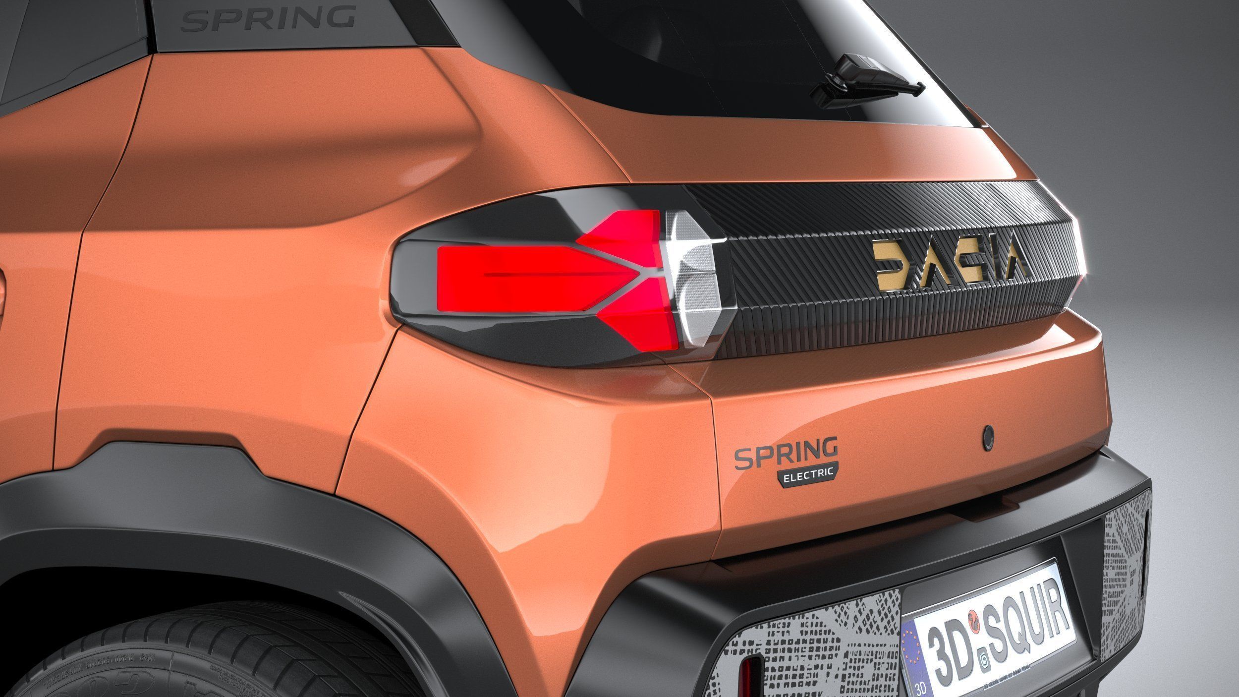 Dacia Spring 2025 3D model_6