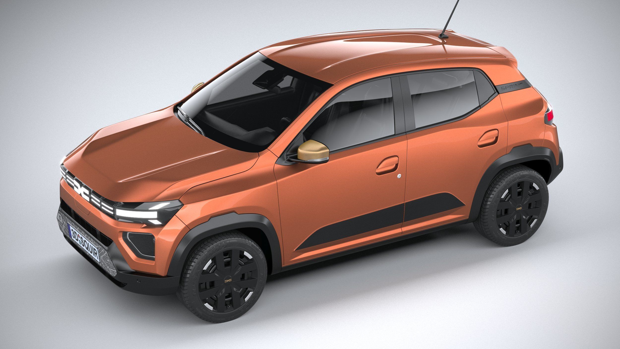 Dacia Spring 2025 3D model_7
