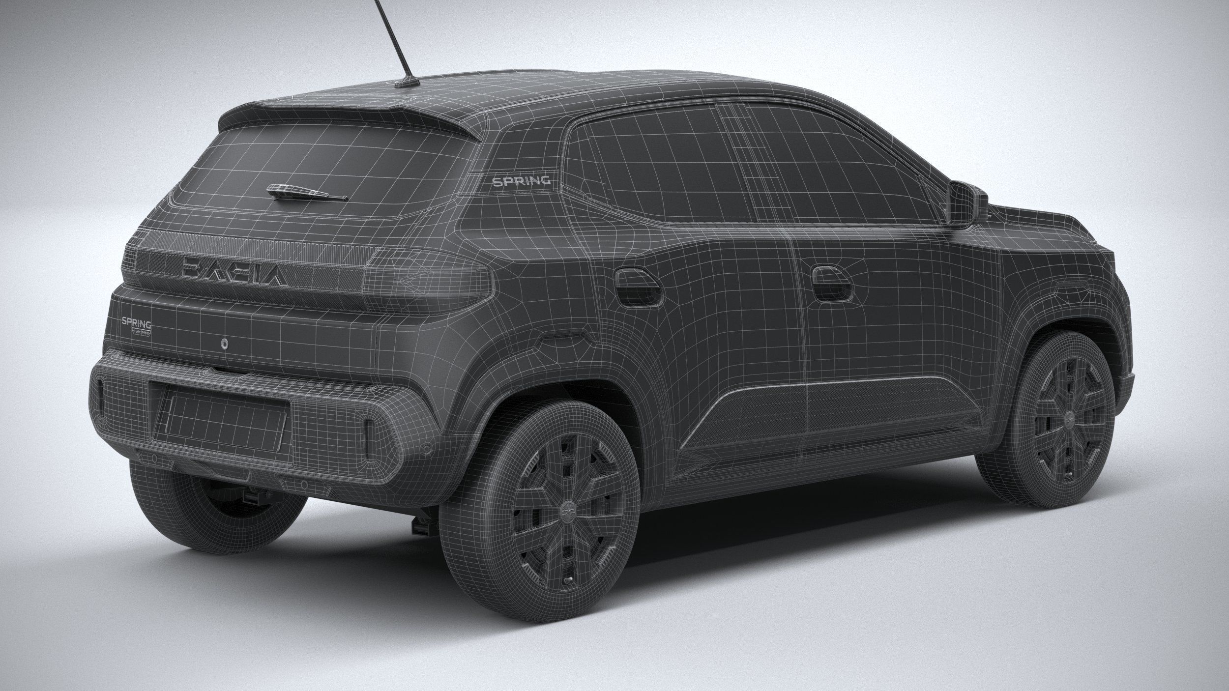 Dacia Spring 2025 3D model_29