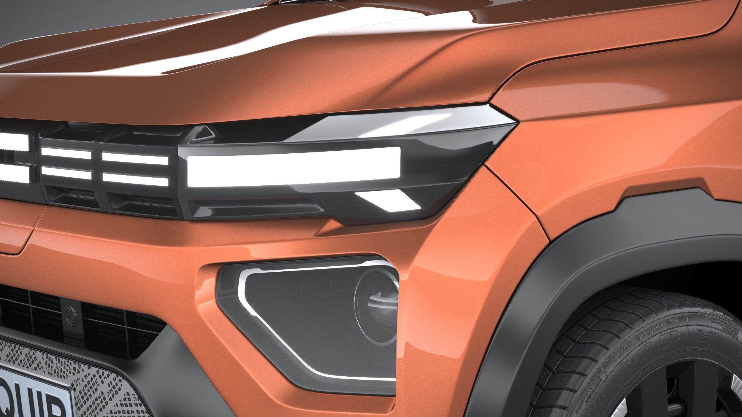 Dacia Spring 2025 3D model_14