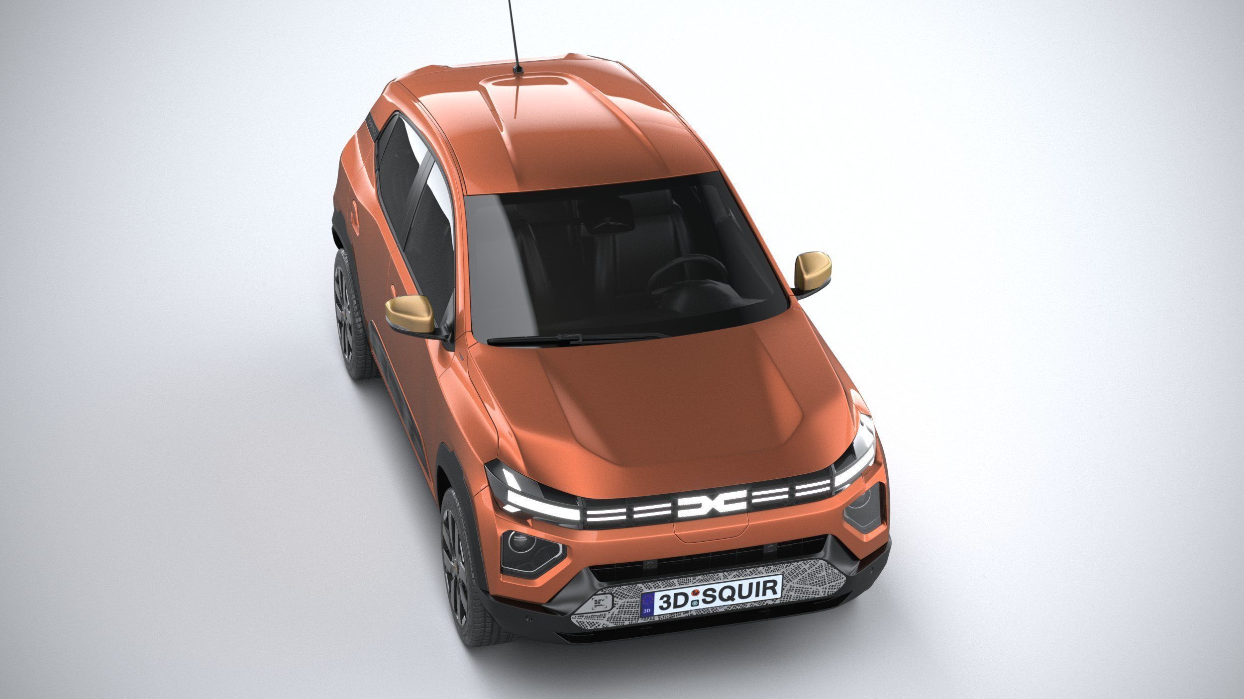 Dacia Spring 2025 3D model_12