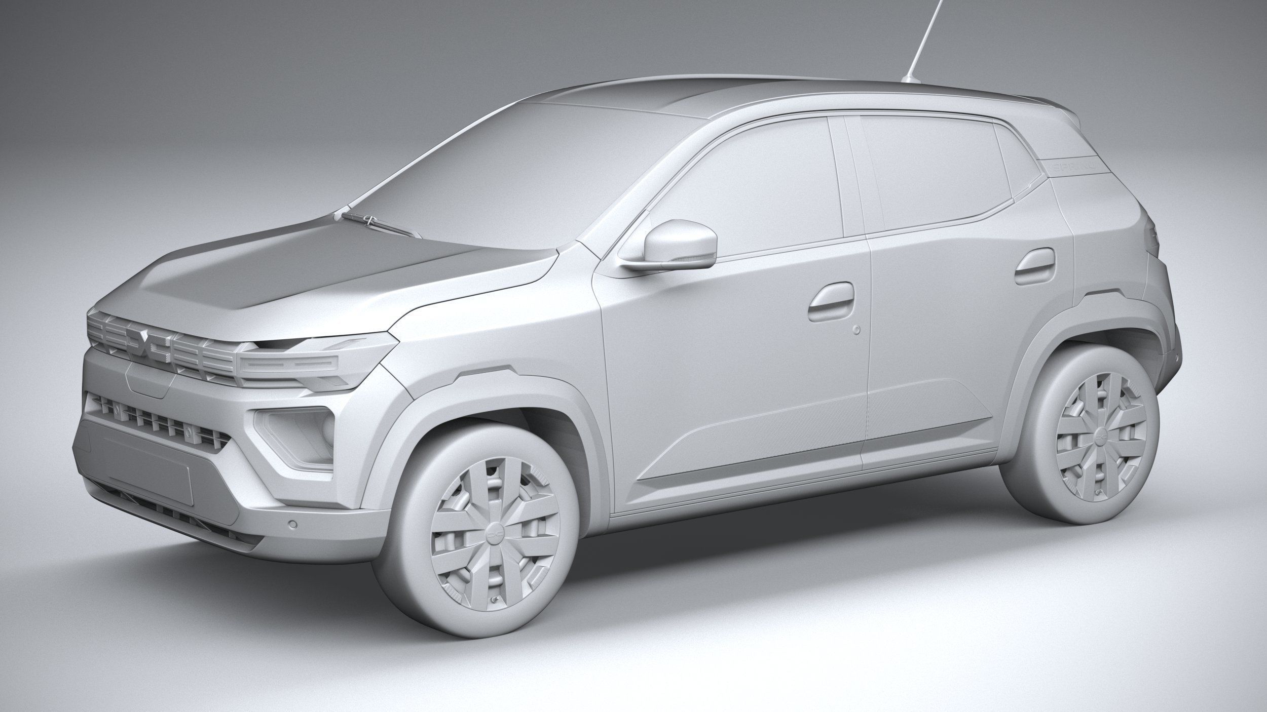 Dacia Spring 2025 3D model_19