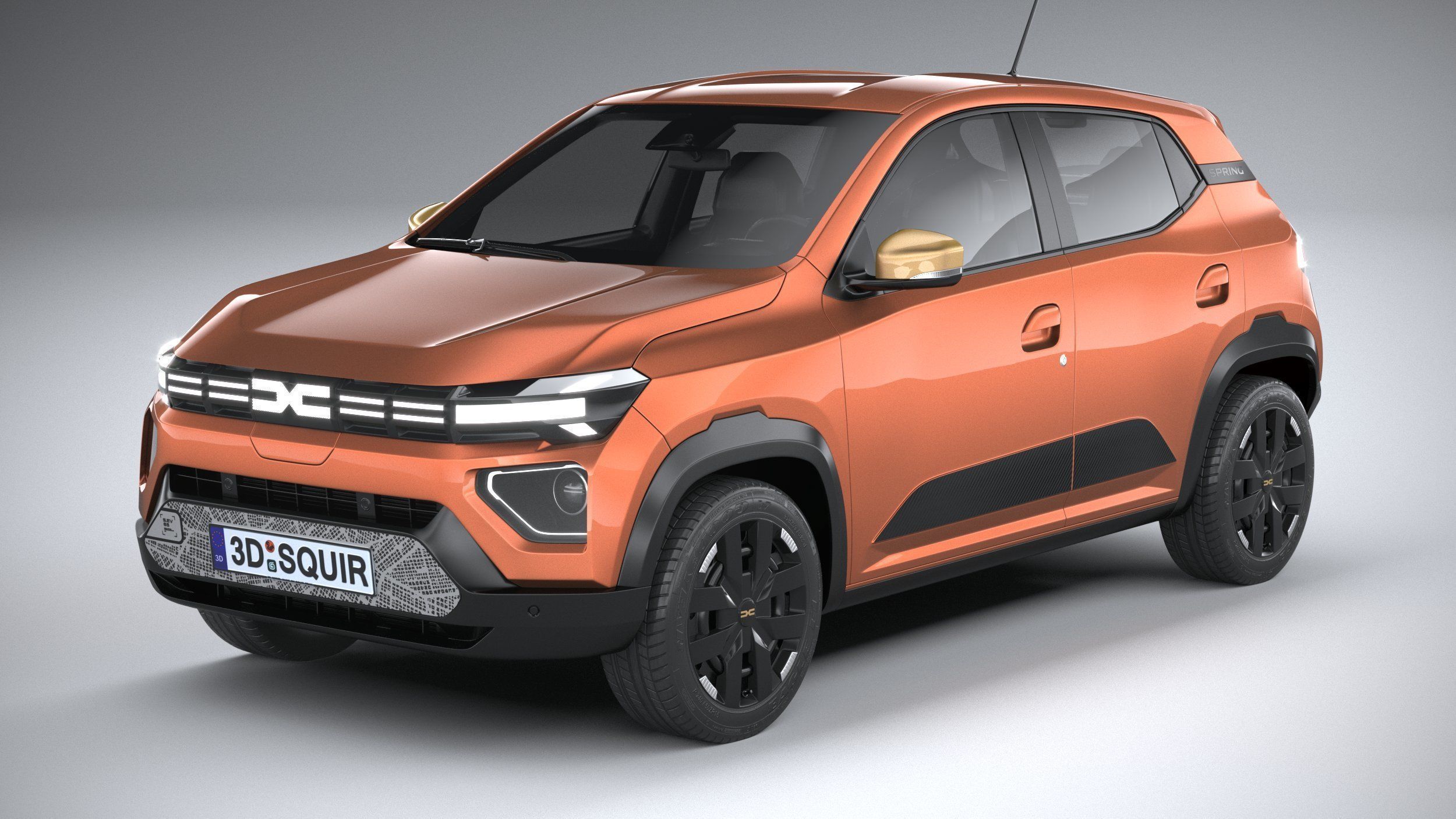 Dacia Spring 2025 3D model_1