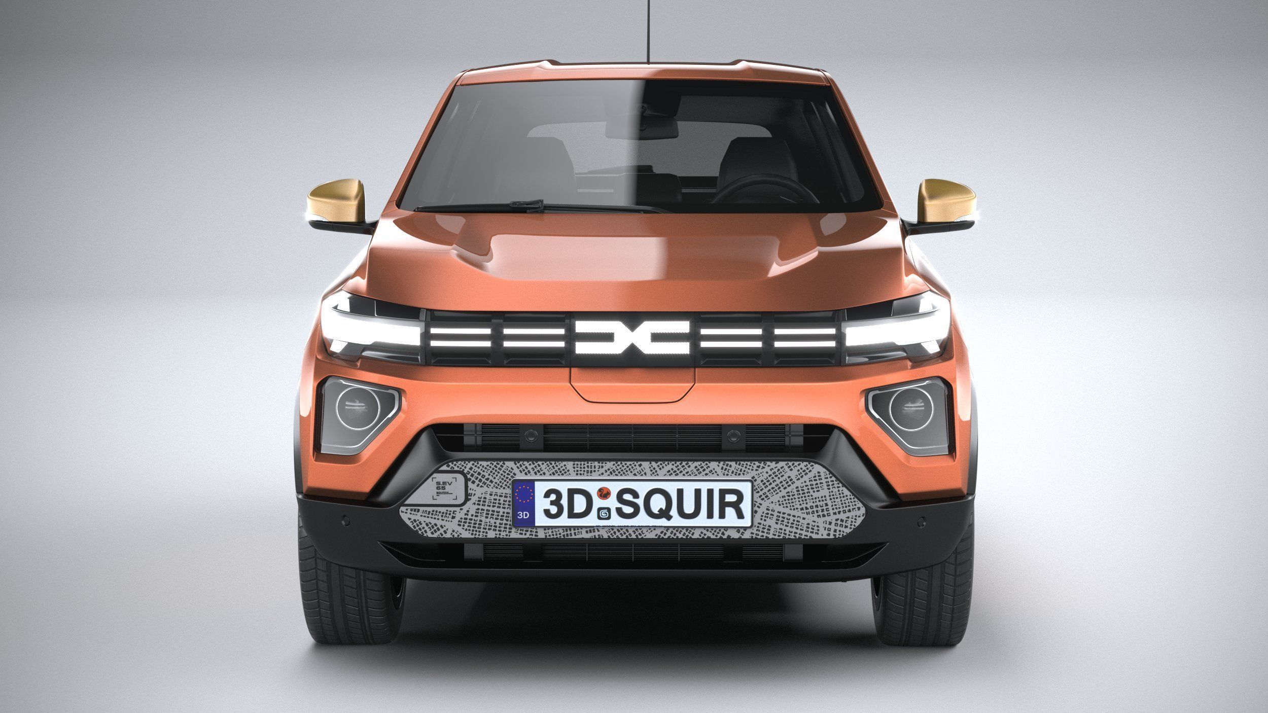 Dacia Spring 2025 3D model_13
