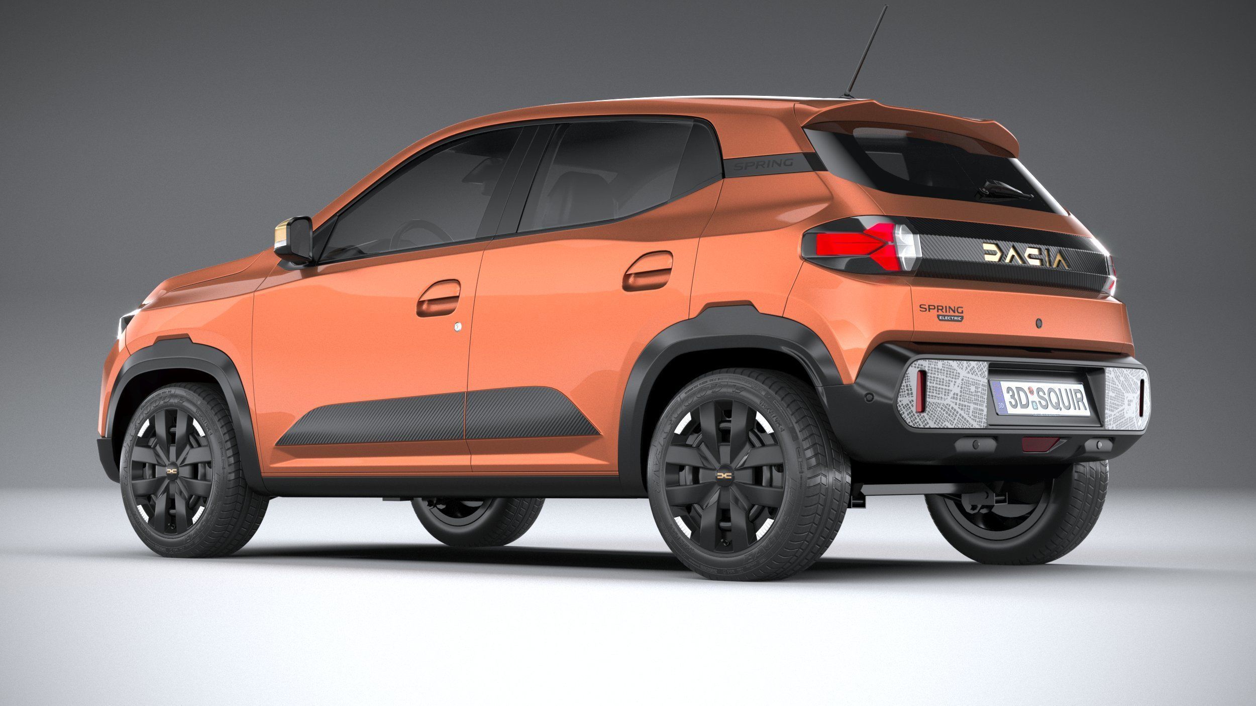 Dacia Spring 2025 3D model_5