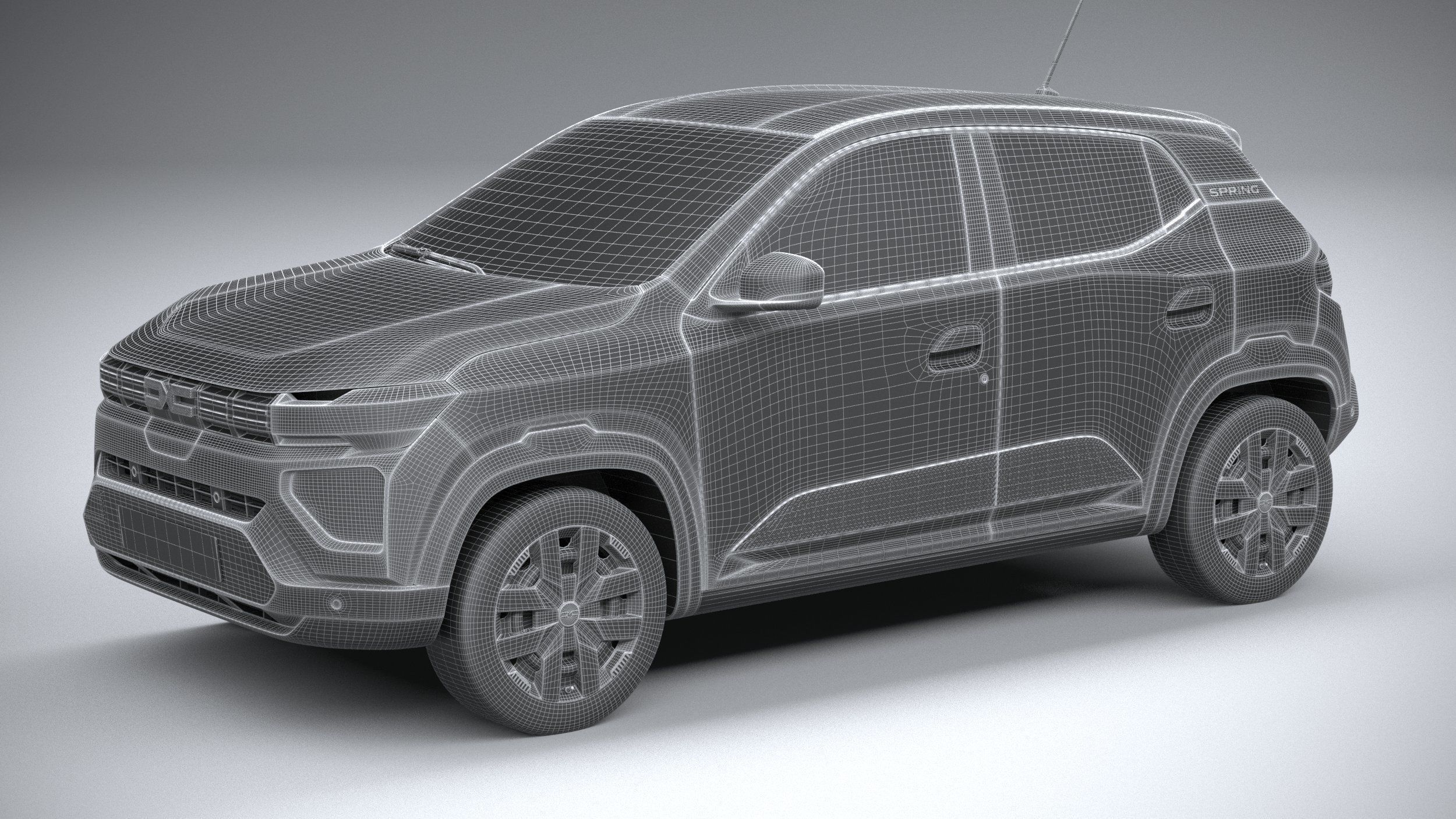 Dacia Spring 2025 3D model_26