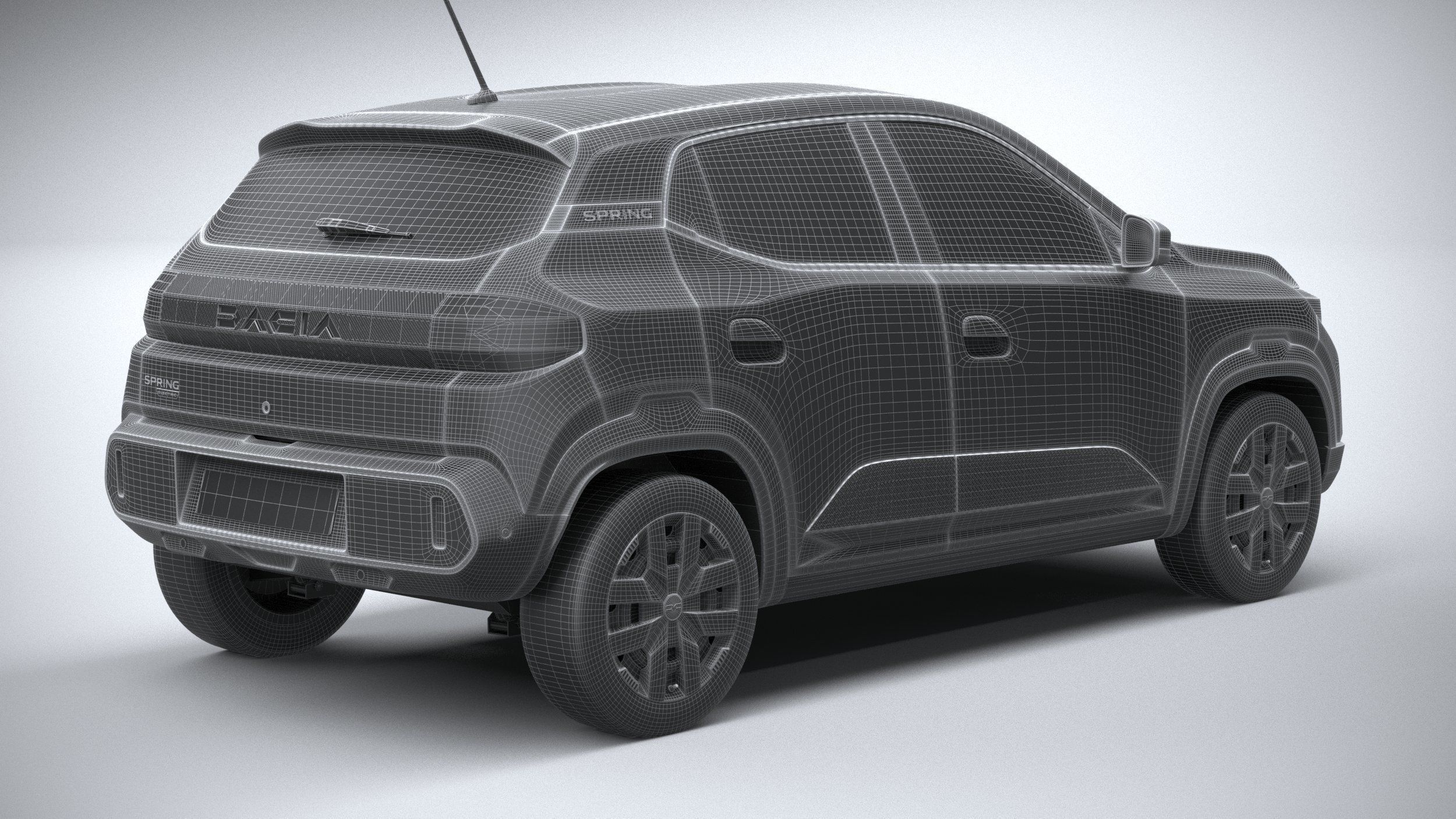 Dacia Spring 2025 3D model_27