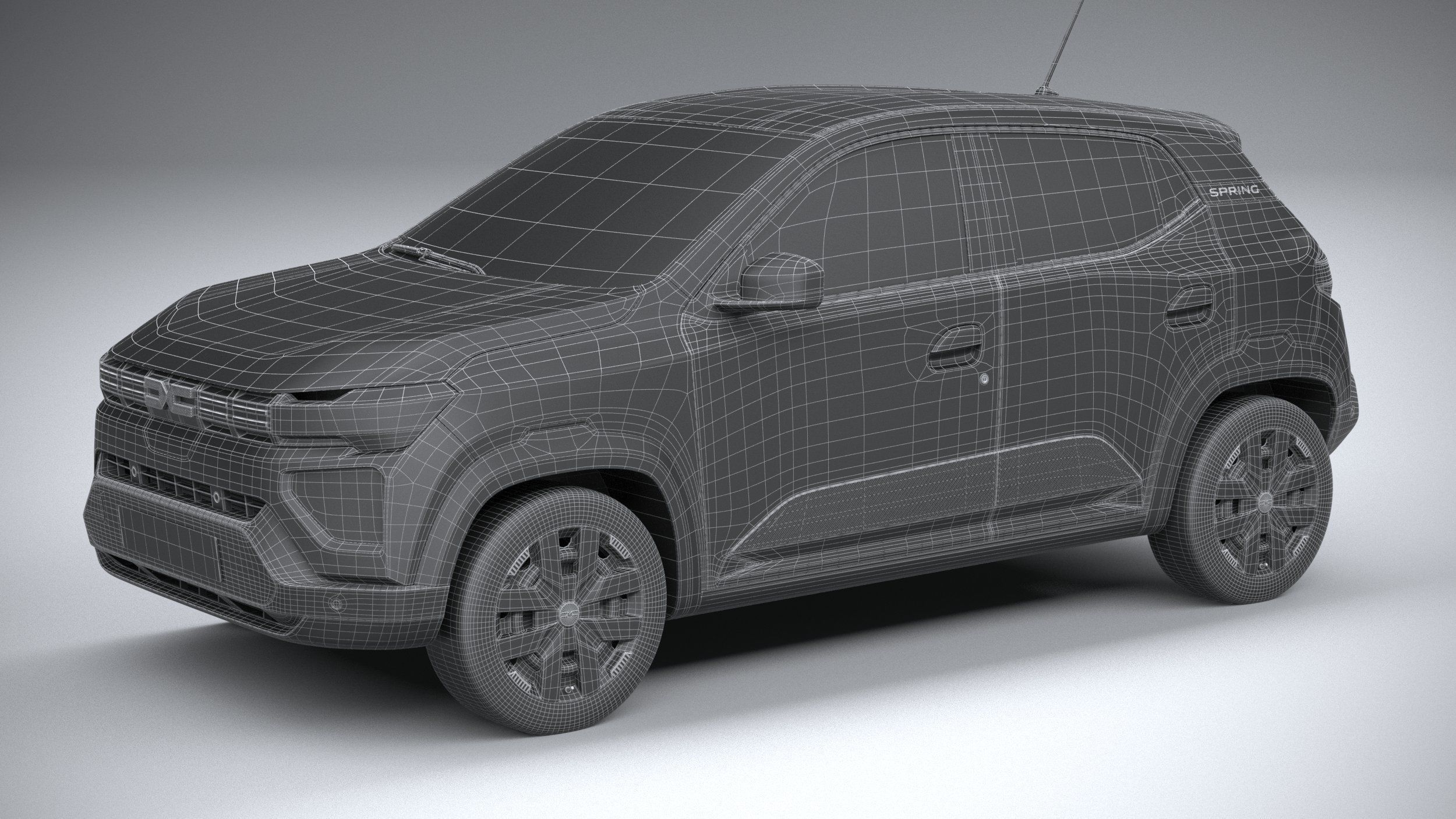 Dacia Spring 2025 3D model_28