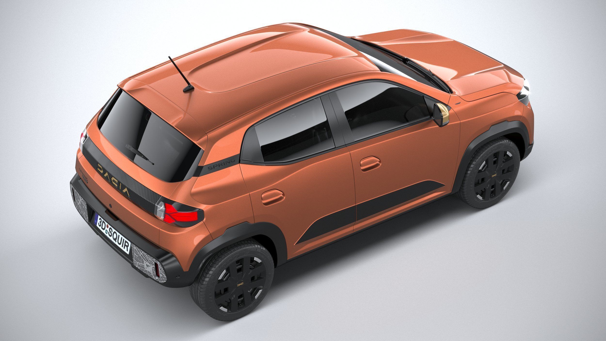 Dacia Spring 2025 3D model_10