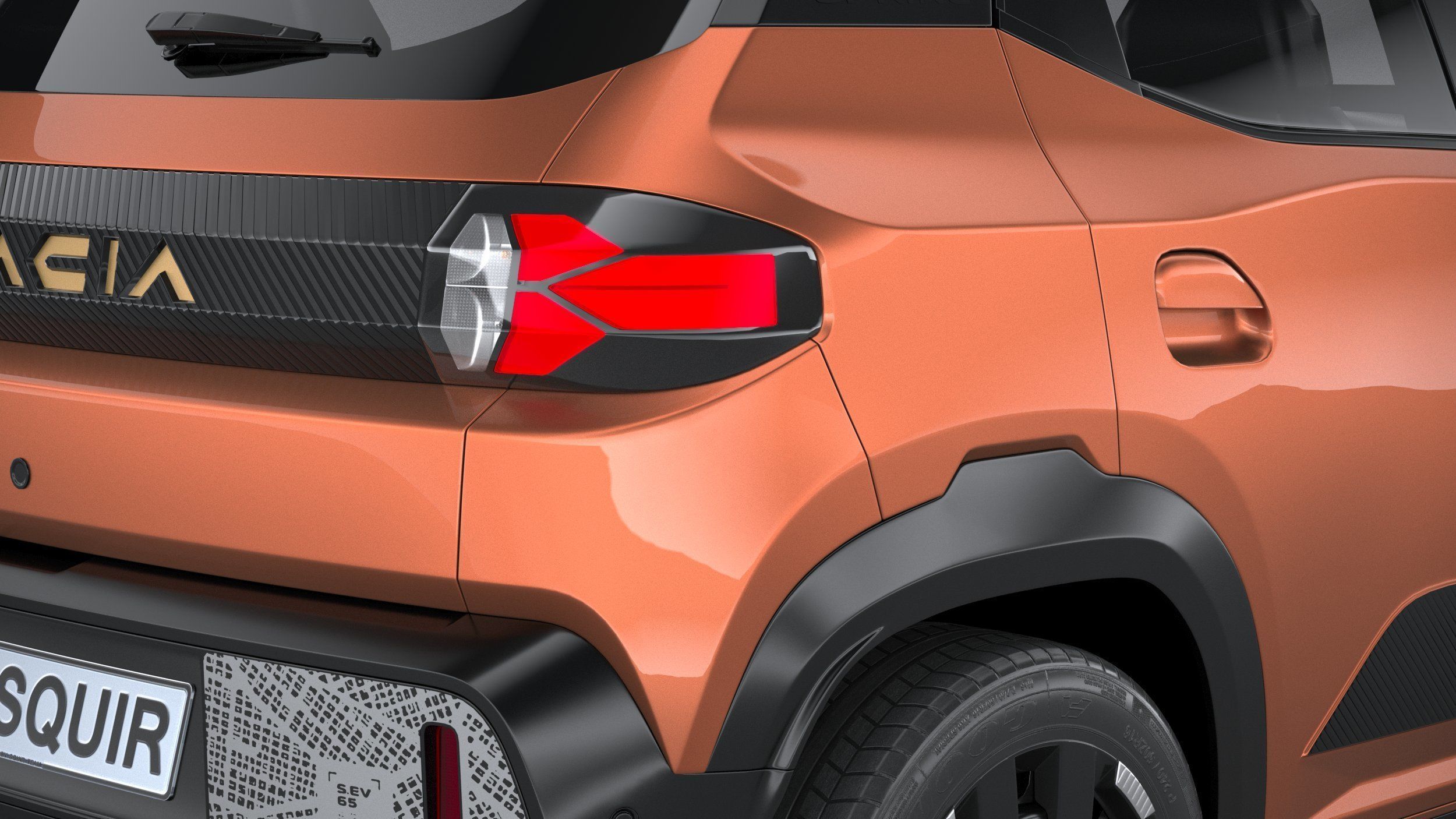 Dacia Spring 2025 3D model_18