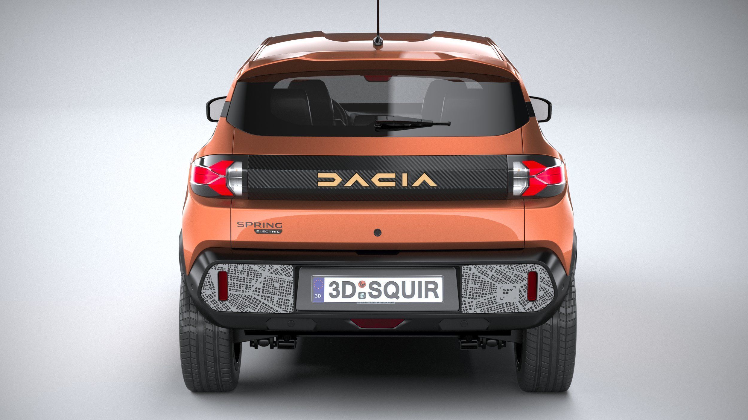 Dacia Spring 2025 3D model_4