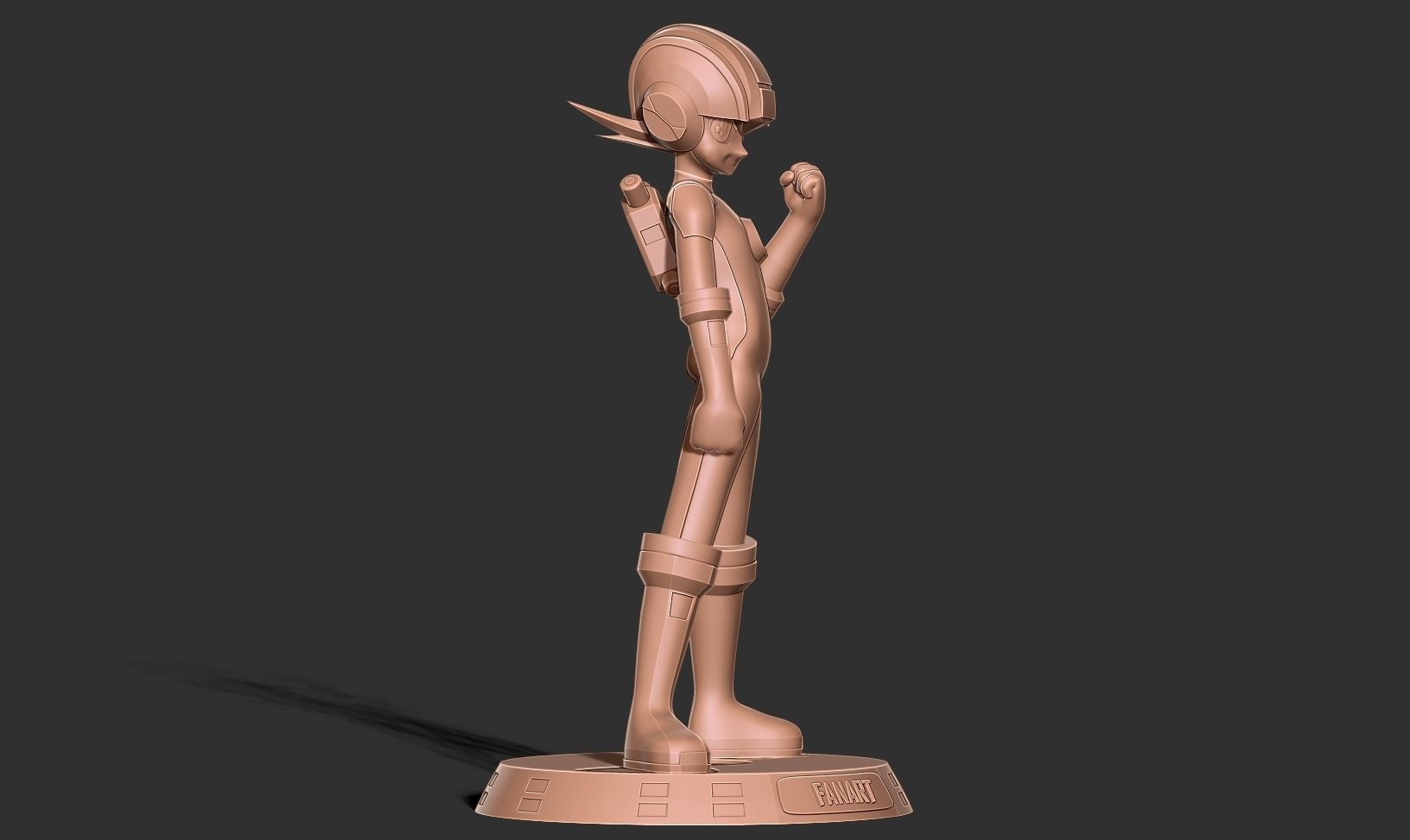 Mega Man Battle Network 3D print model_16