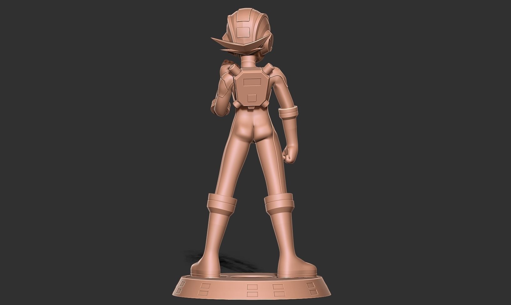 Mega Man Battle Network 3D print model_10