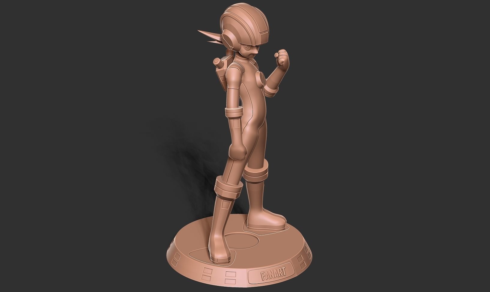 Mega Man Battle Network 3D print model_18