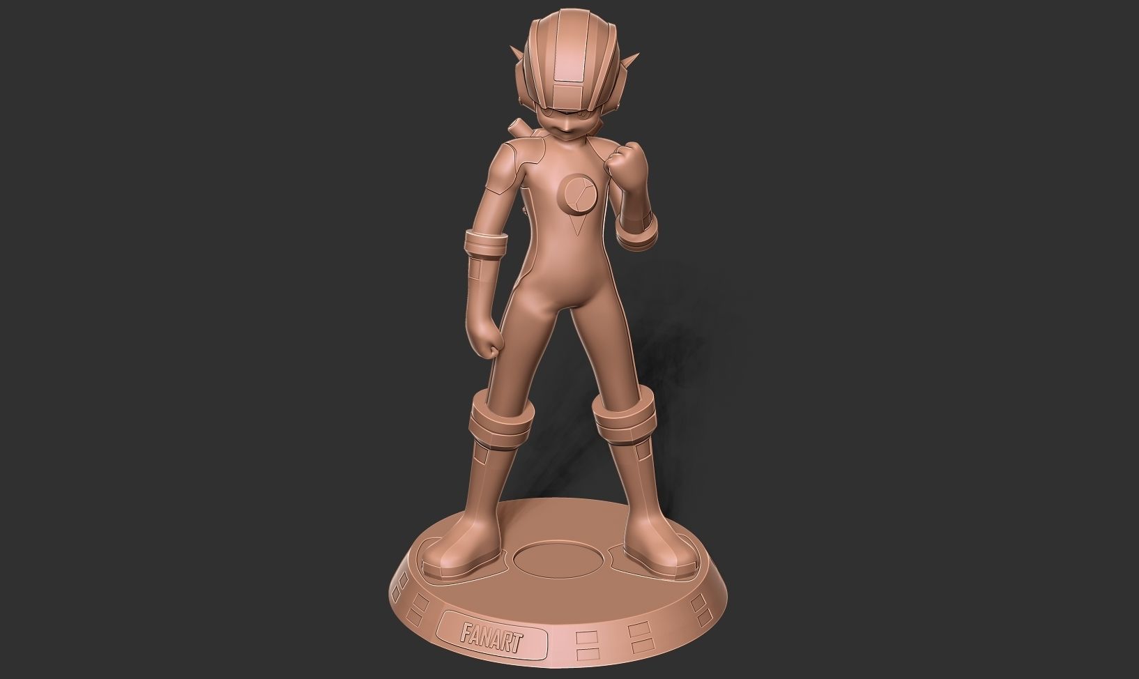 Mega Man Battle Network 3D print model_20