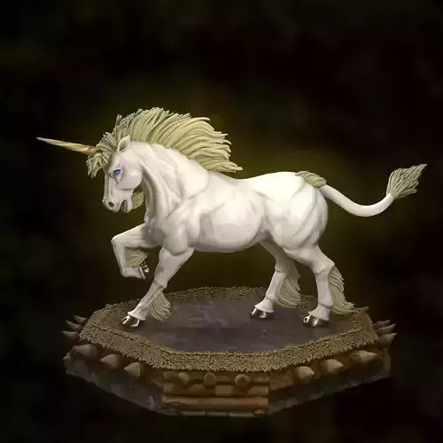 Heroes 3 War Unicorn of Rampart 3D print model