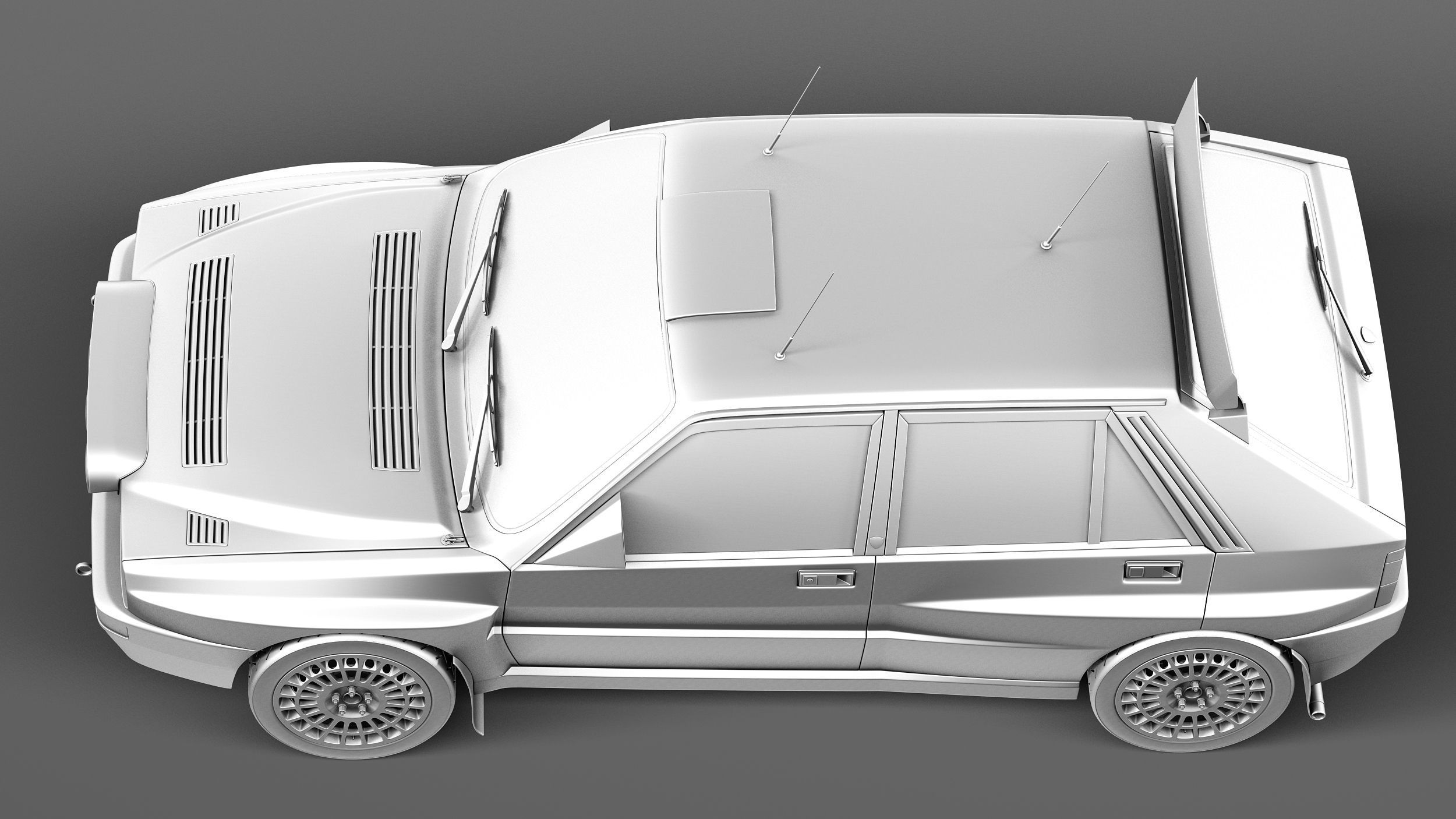 Lancia Delta HF Integrale Rally 3D model_15