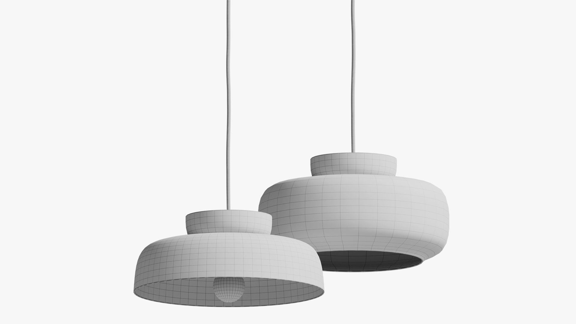 Maracana Pendant Light 3D model_7