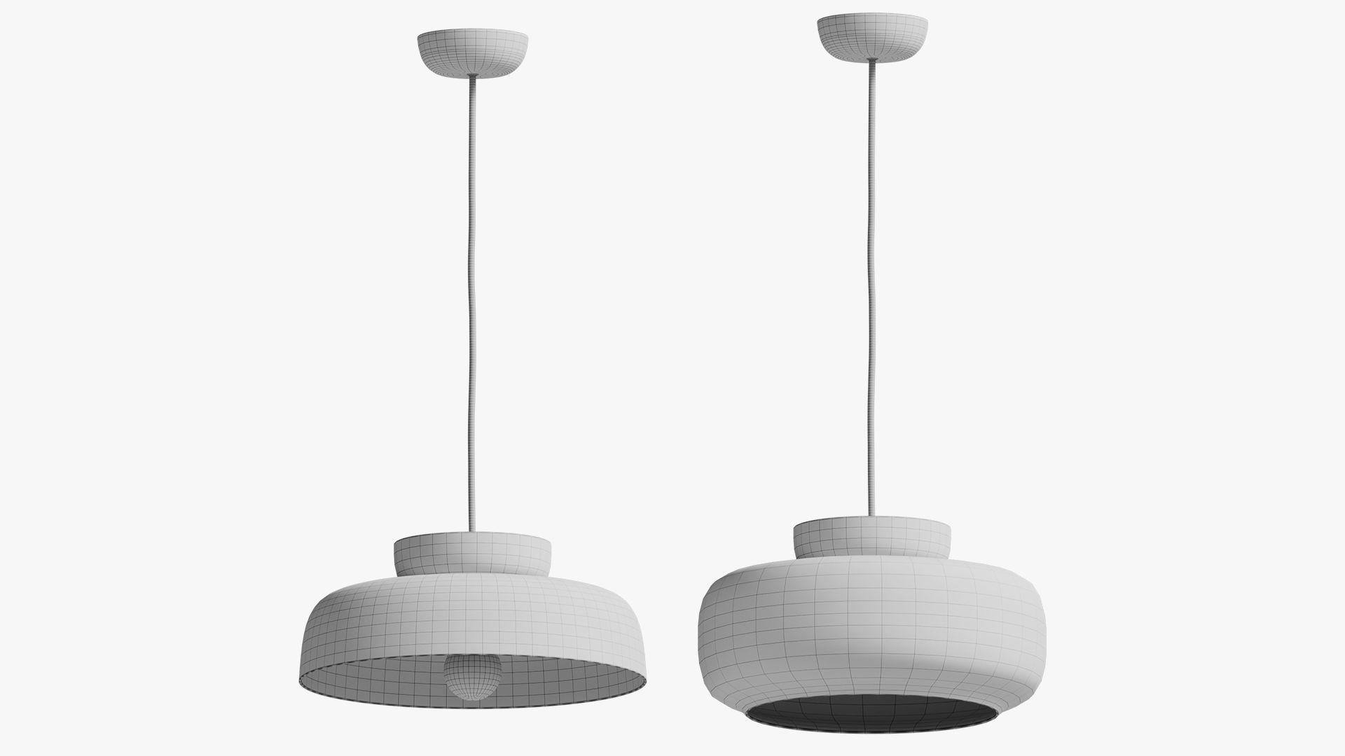 Maracana Pendant Light 3D model_6