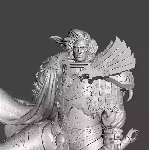 HANDSOME SON MINIATURE MODEL FIGURE FOR SCIFI GAMES RPG WARGAMES