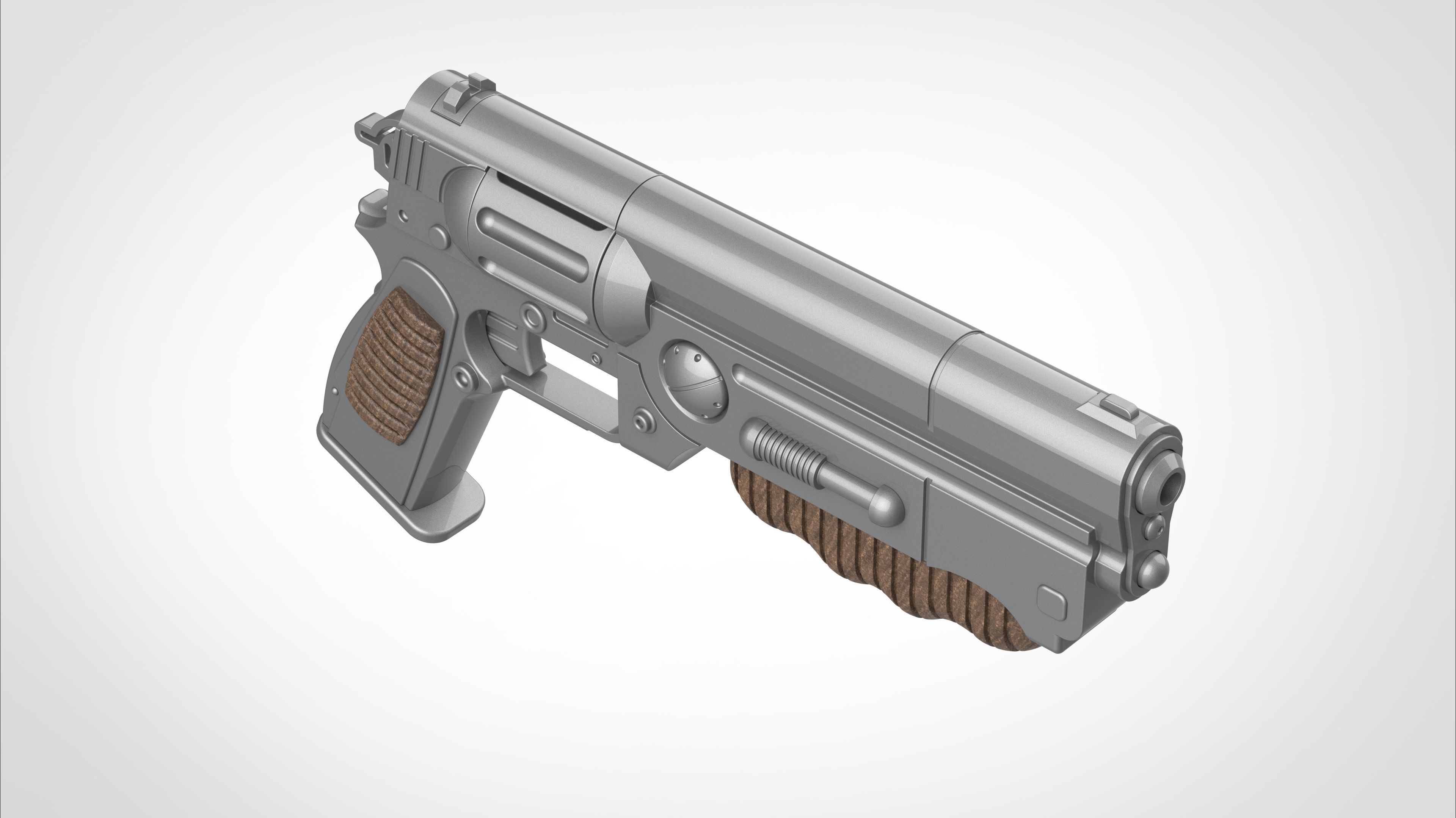 Colt 6520 from the tv series Fallout 2024 3D model_11