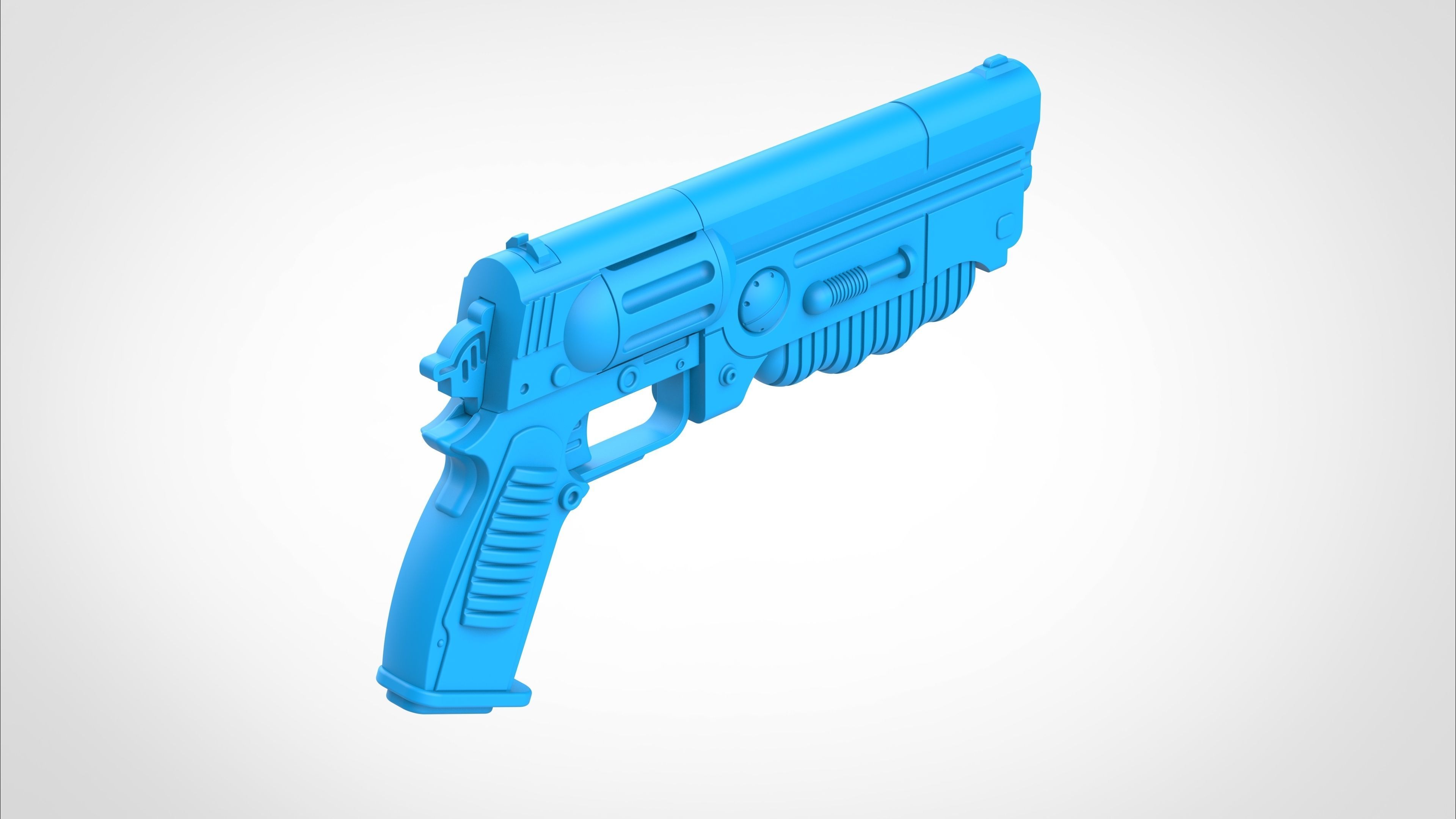 Colt 6520 from the tv series Fallout 2024 3D model_31