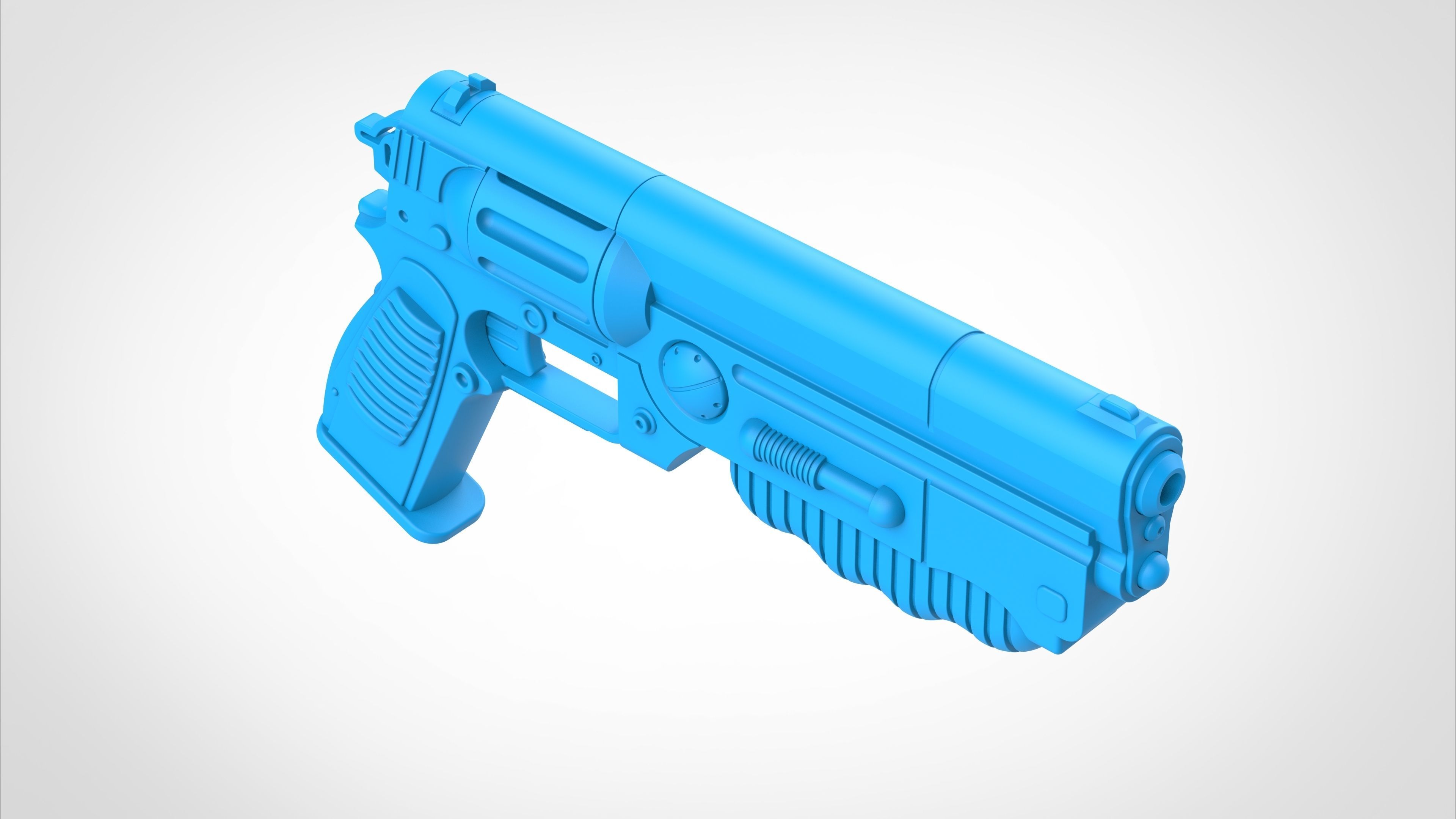 Colt 6520 from the tv series Fallout 2024 3D model_30