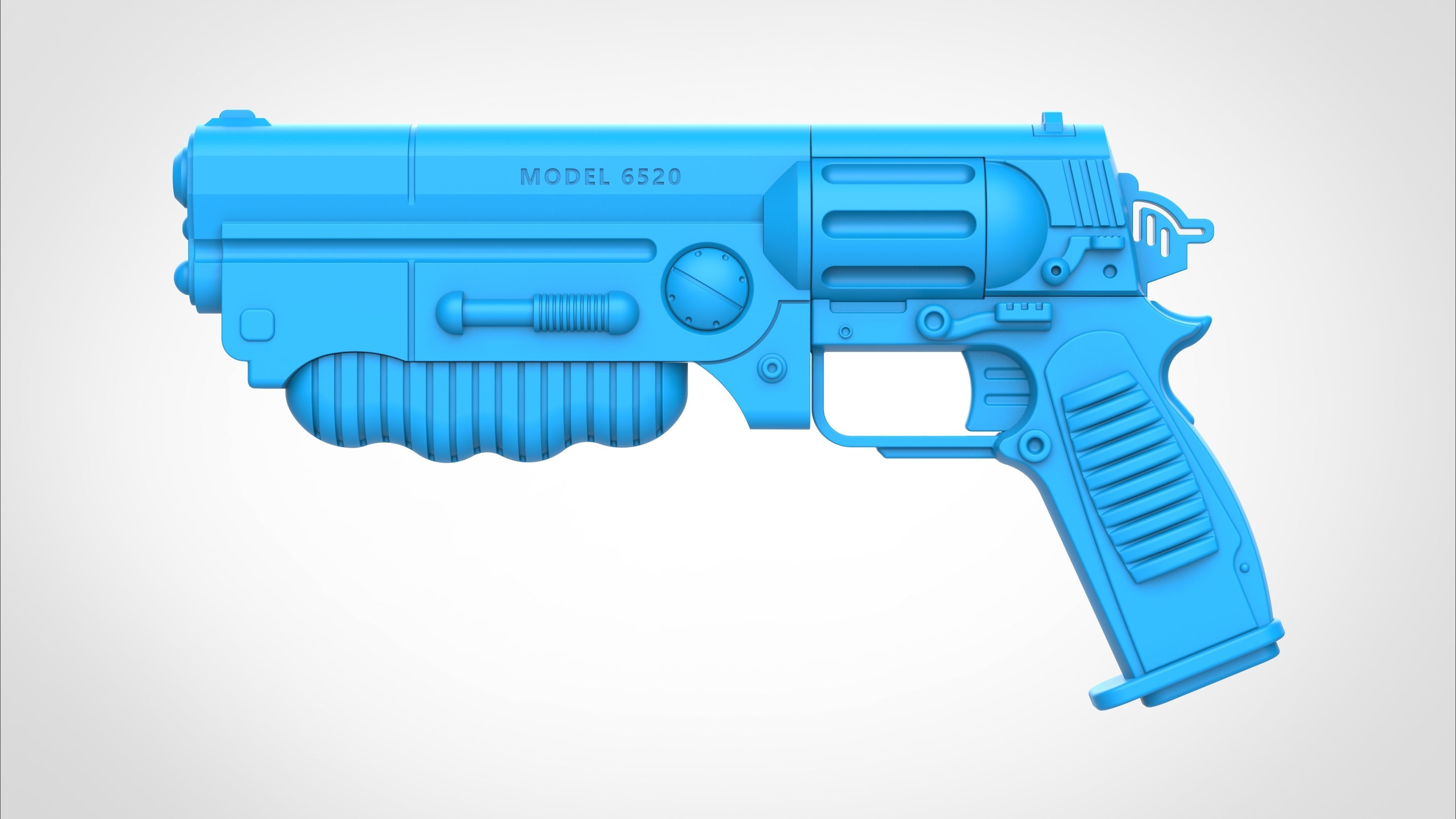 Colt 6520 from the tv series Fallout 2024 3D model_19