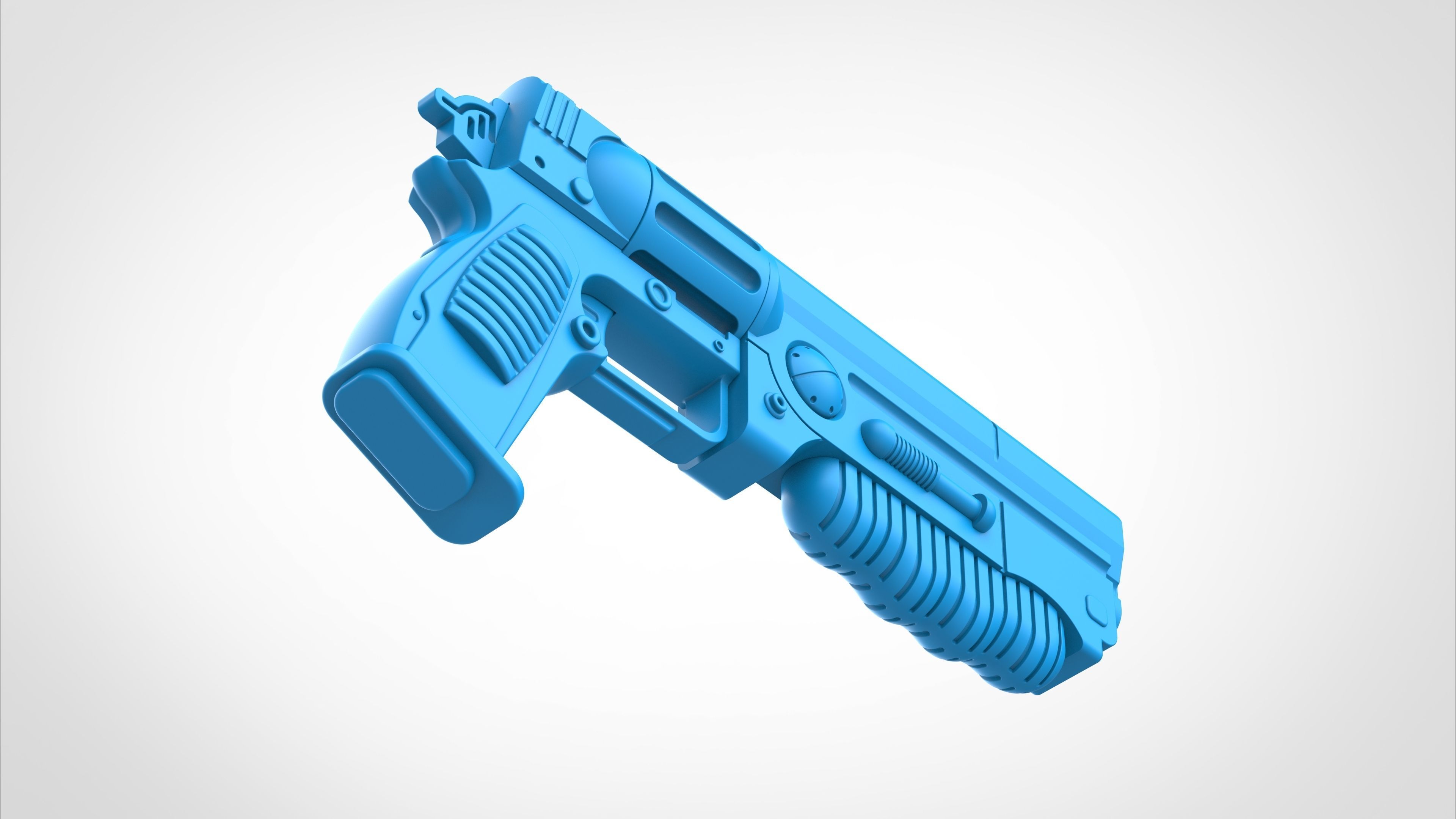 Colt 6520 from the tv series Fallout 2024 3D model_32
