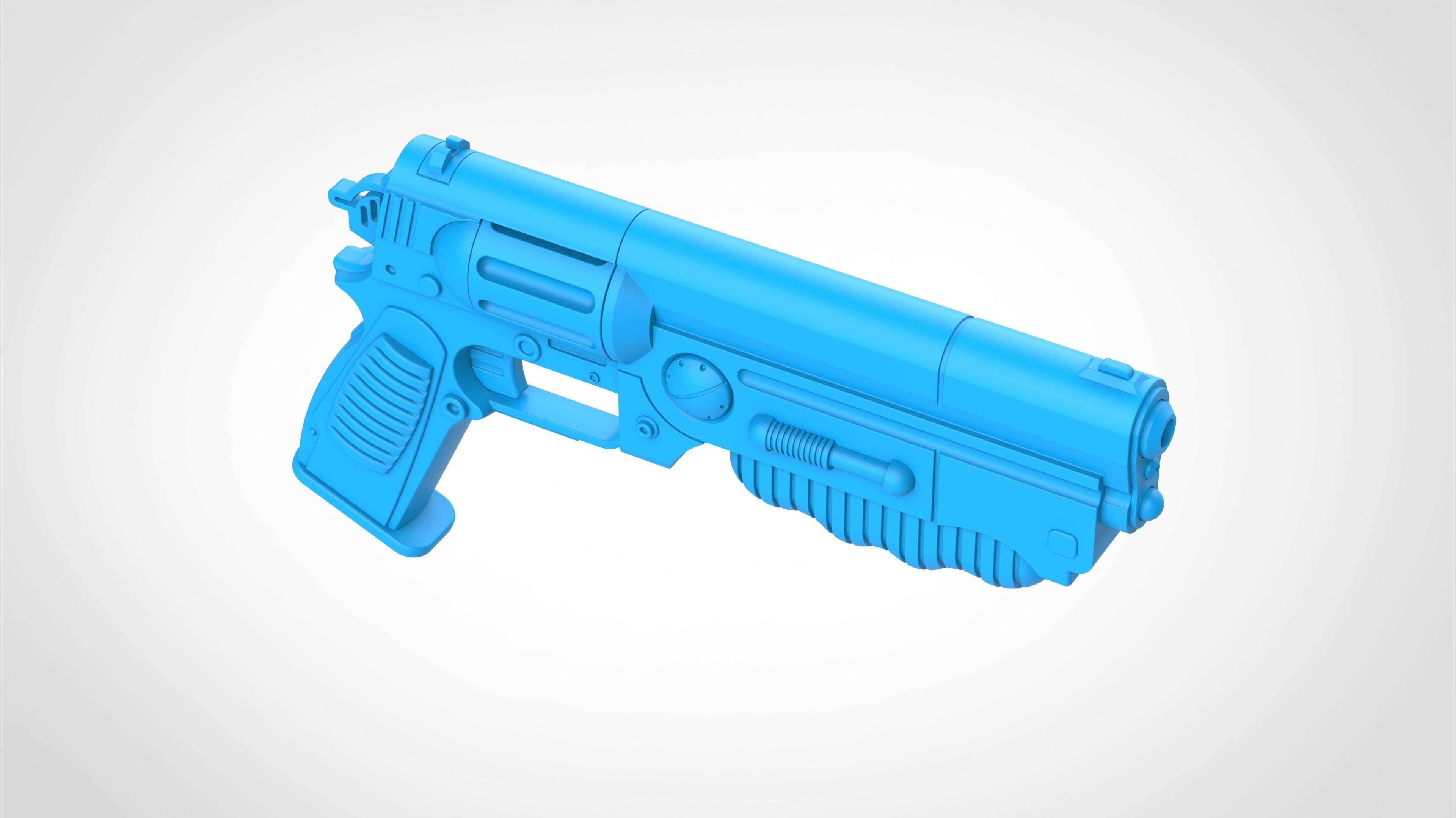 Colt 6520 from the tv series Fallout 2024 3D model_24
