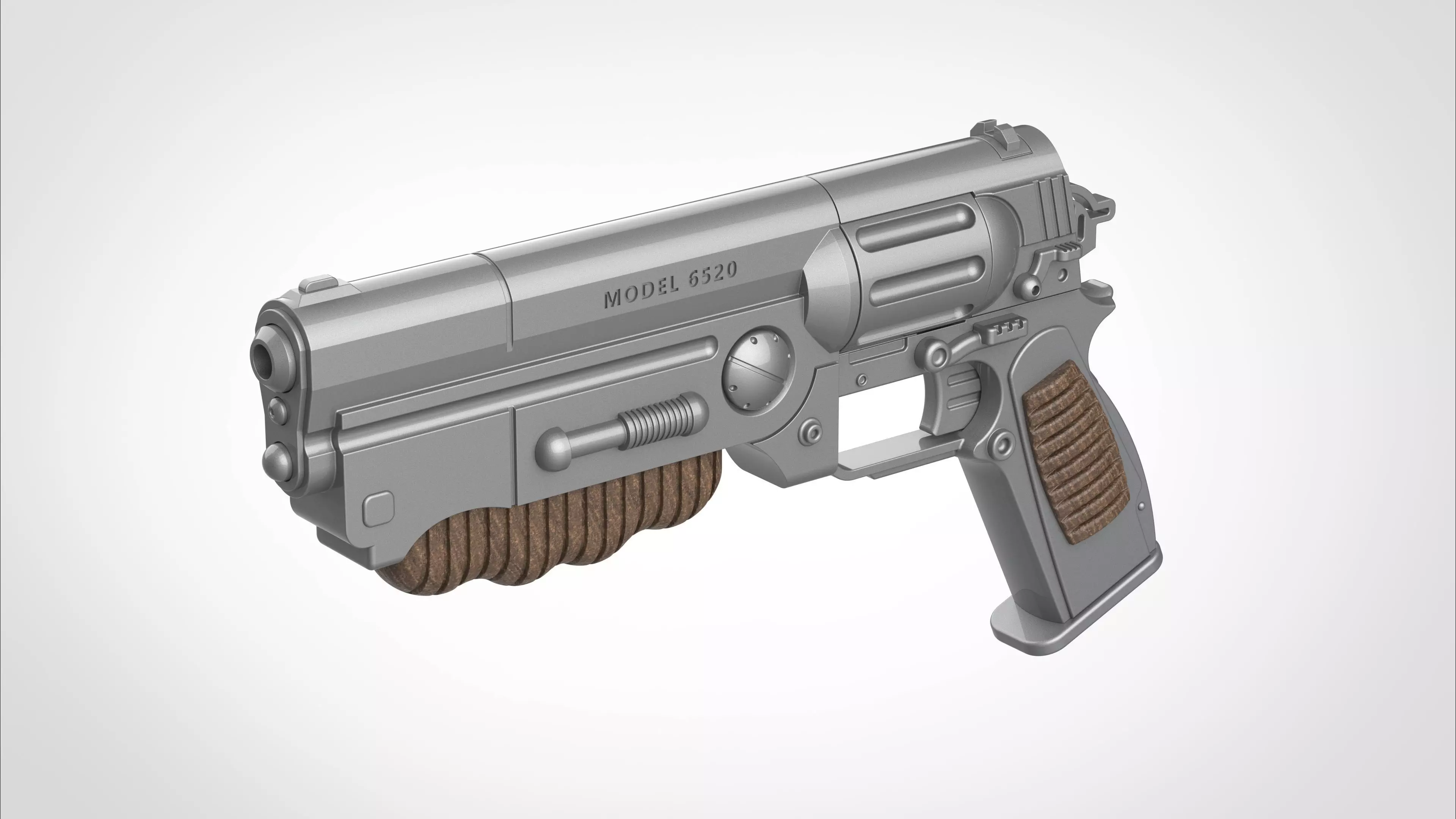 Colt 6520 from the tv series Fallout 2024 3D model_0