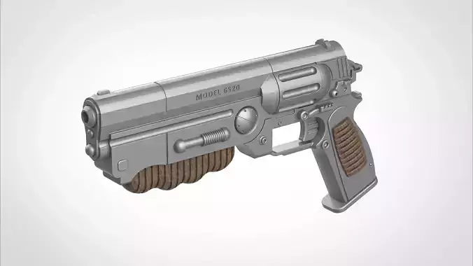 Colt 6520  from the tv series Fallout 2024 3D model