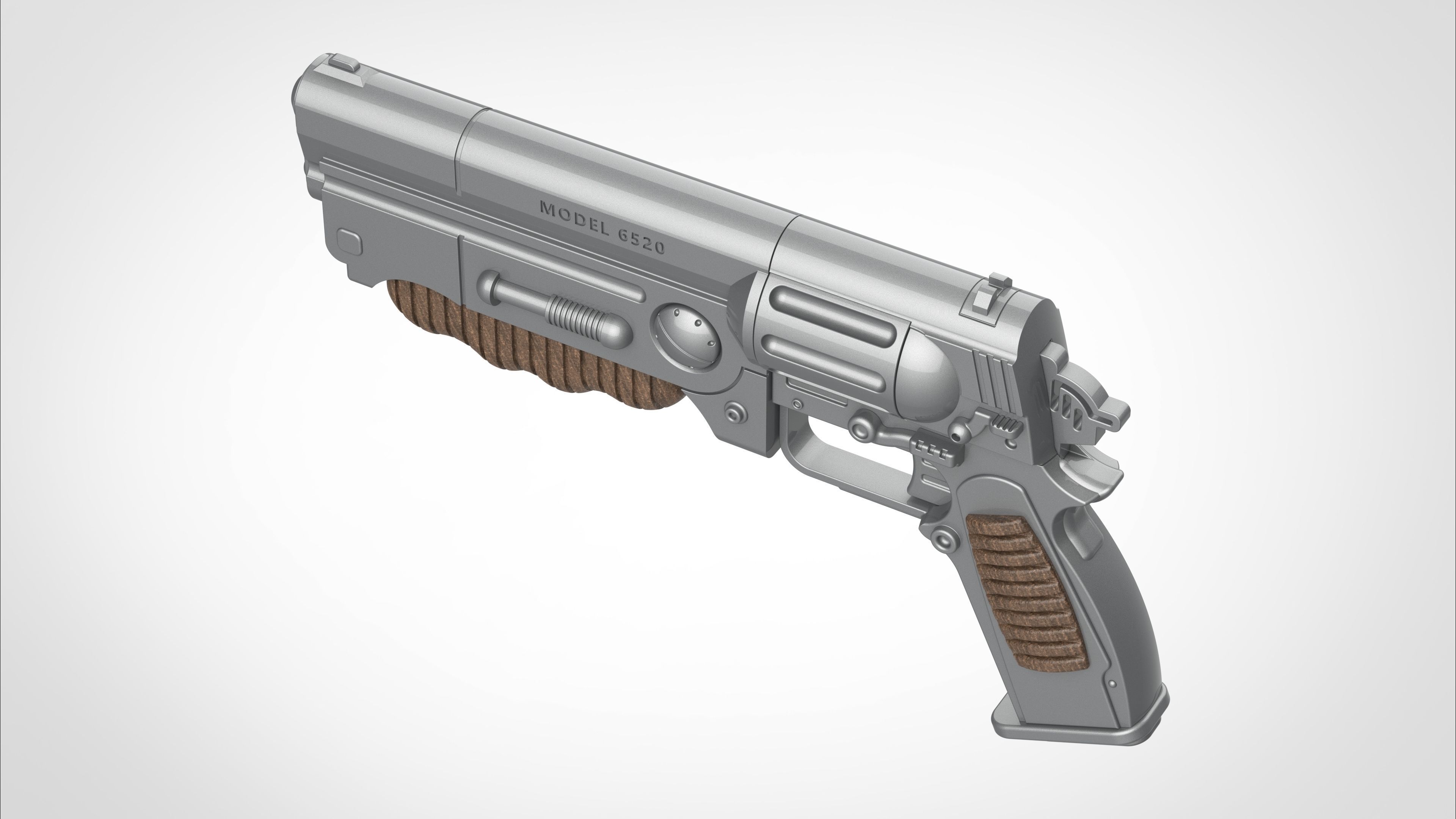 Colt 6520 from the tv series Fallout 2024 3D model_16
