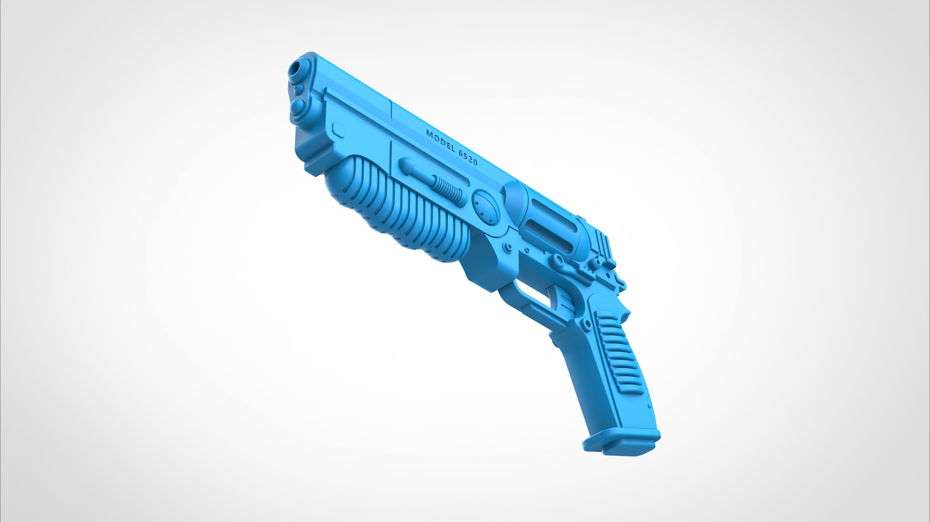 Colt 6520 from the tv series Fallout 2024 3D model_28