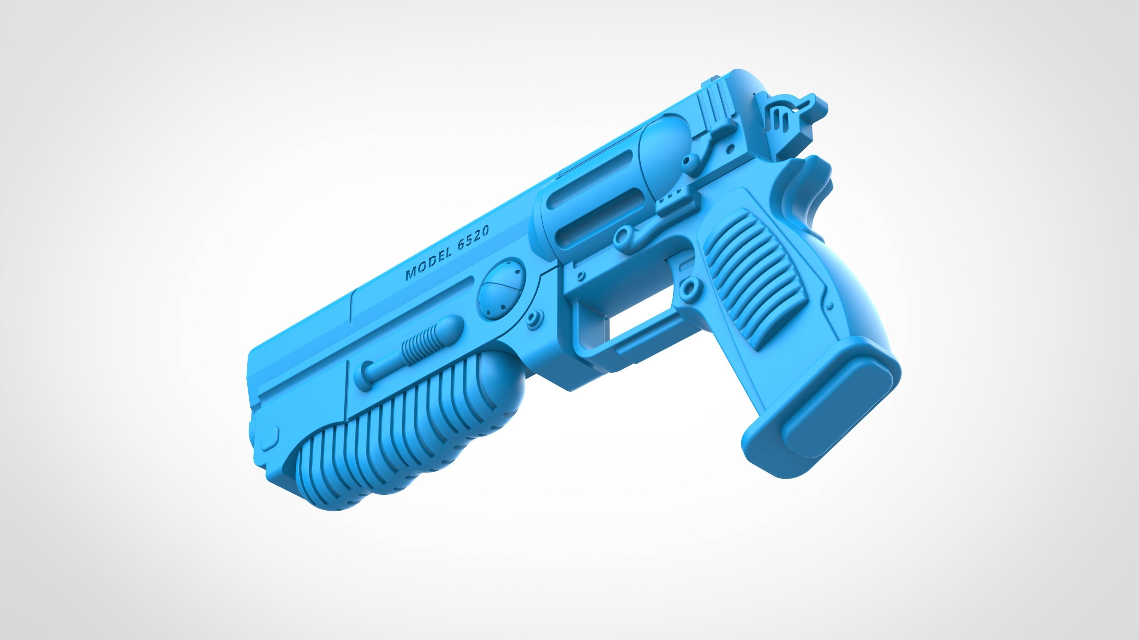 Colt 6520 from the tv series Fallout 2024 3D model_26