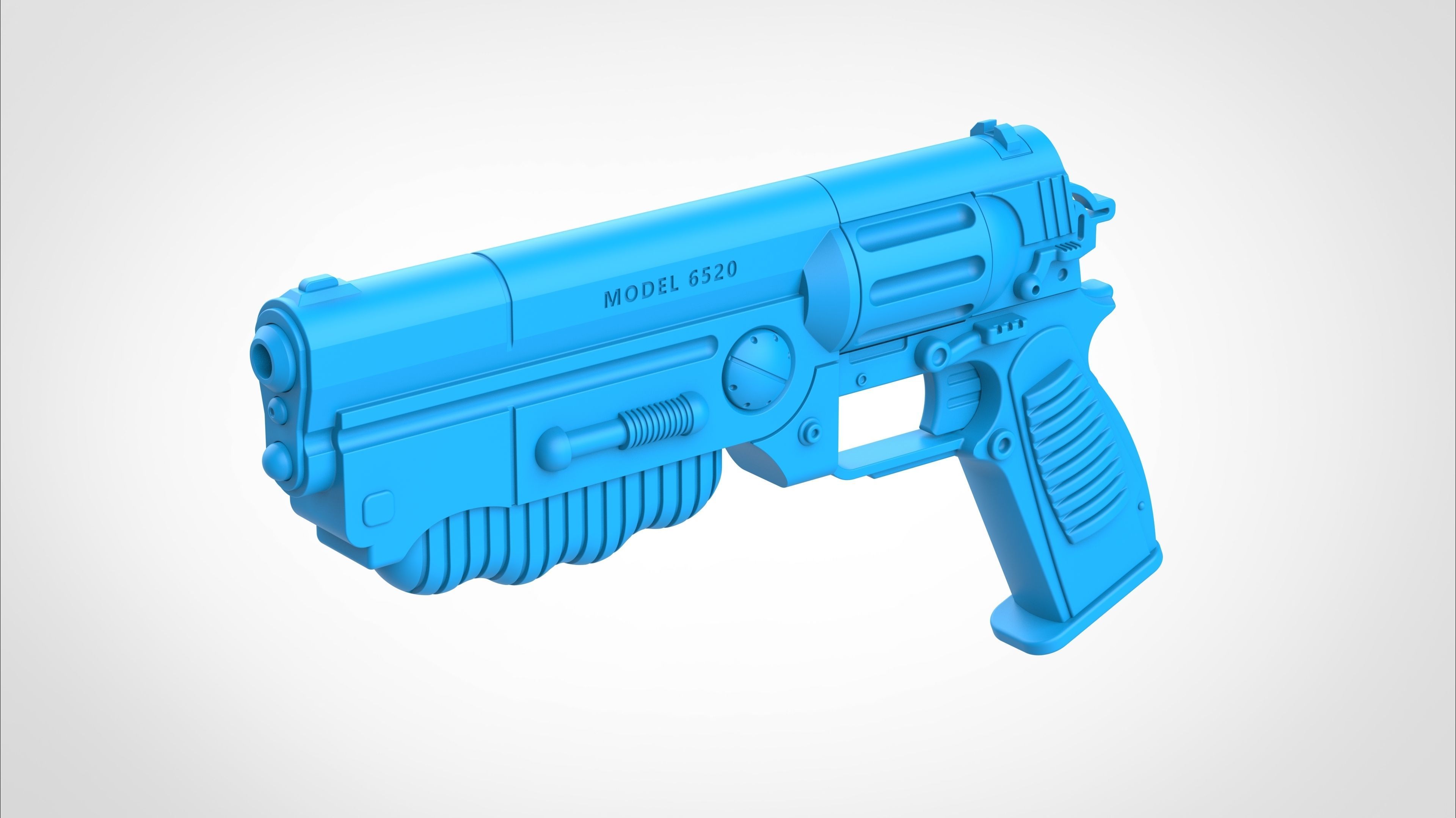 Colt 6520 from the tv series Fallout 2024 3D model_18