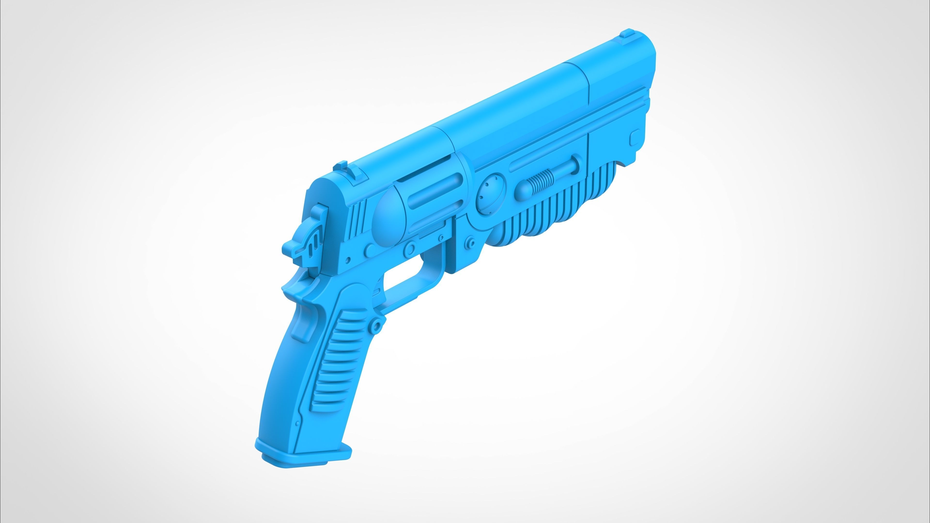 Colt 6520 from the tv series Fallout 2024 3D model_22