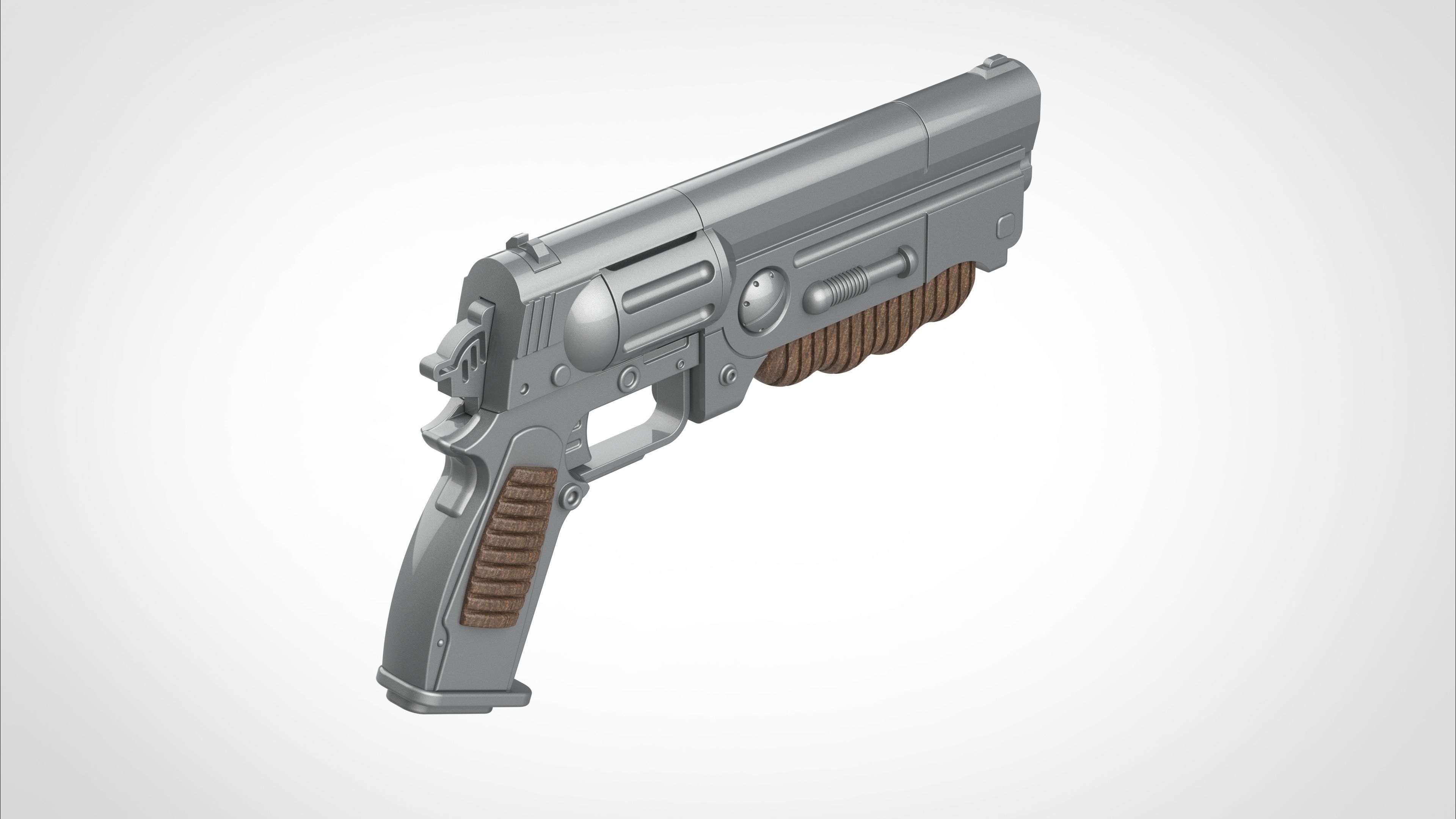 Colt 6520 from the tv series Fallout 2024 3D model_12