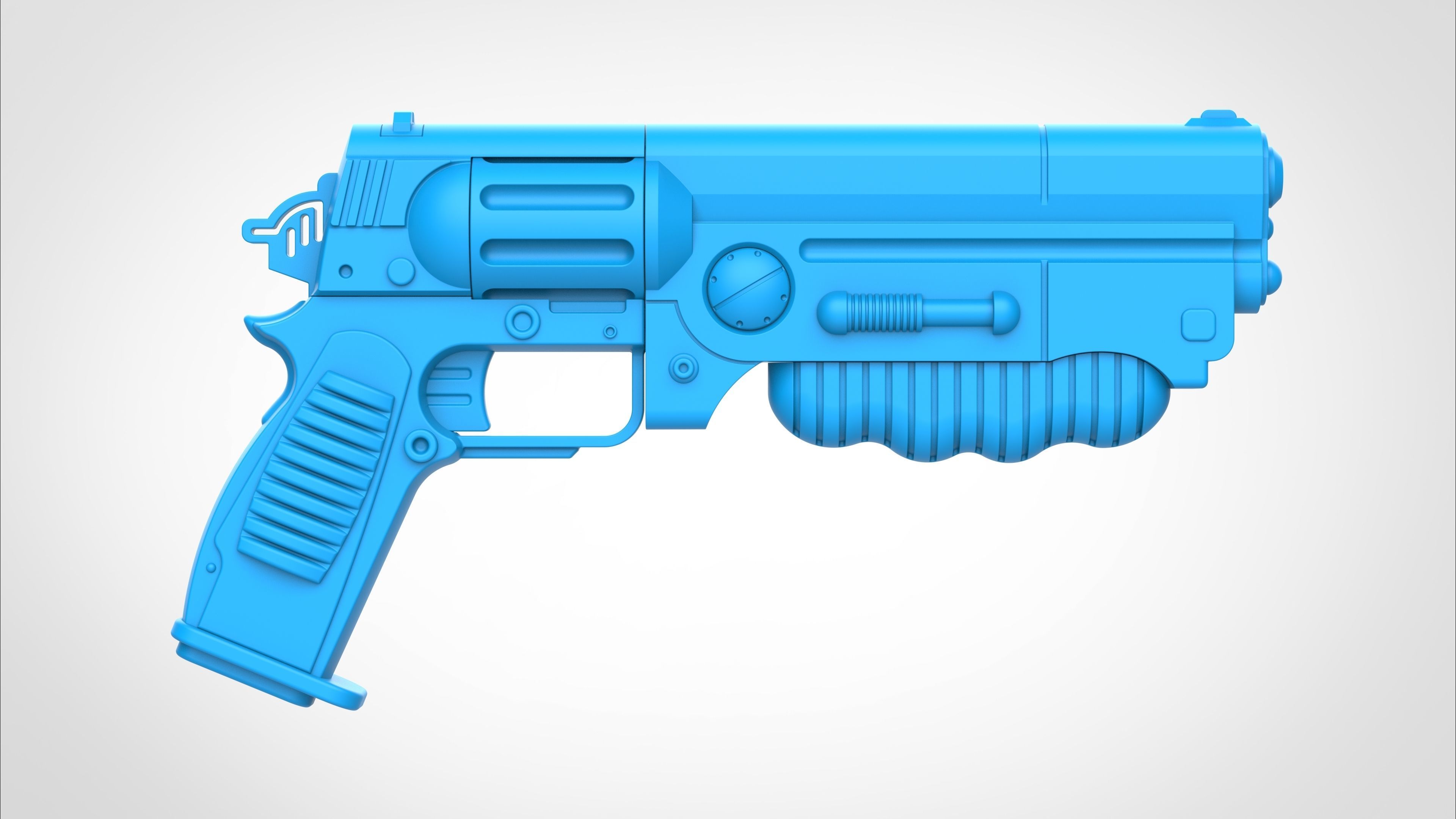 Colt 6520 from the tv series Fallout 2024 3D model_23