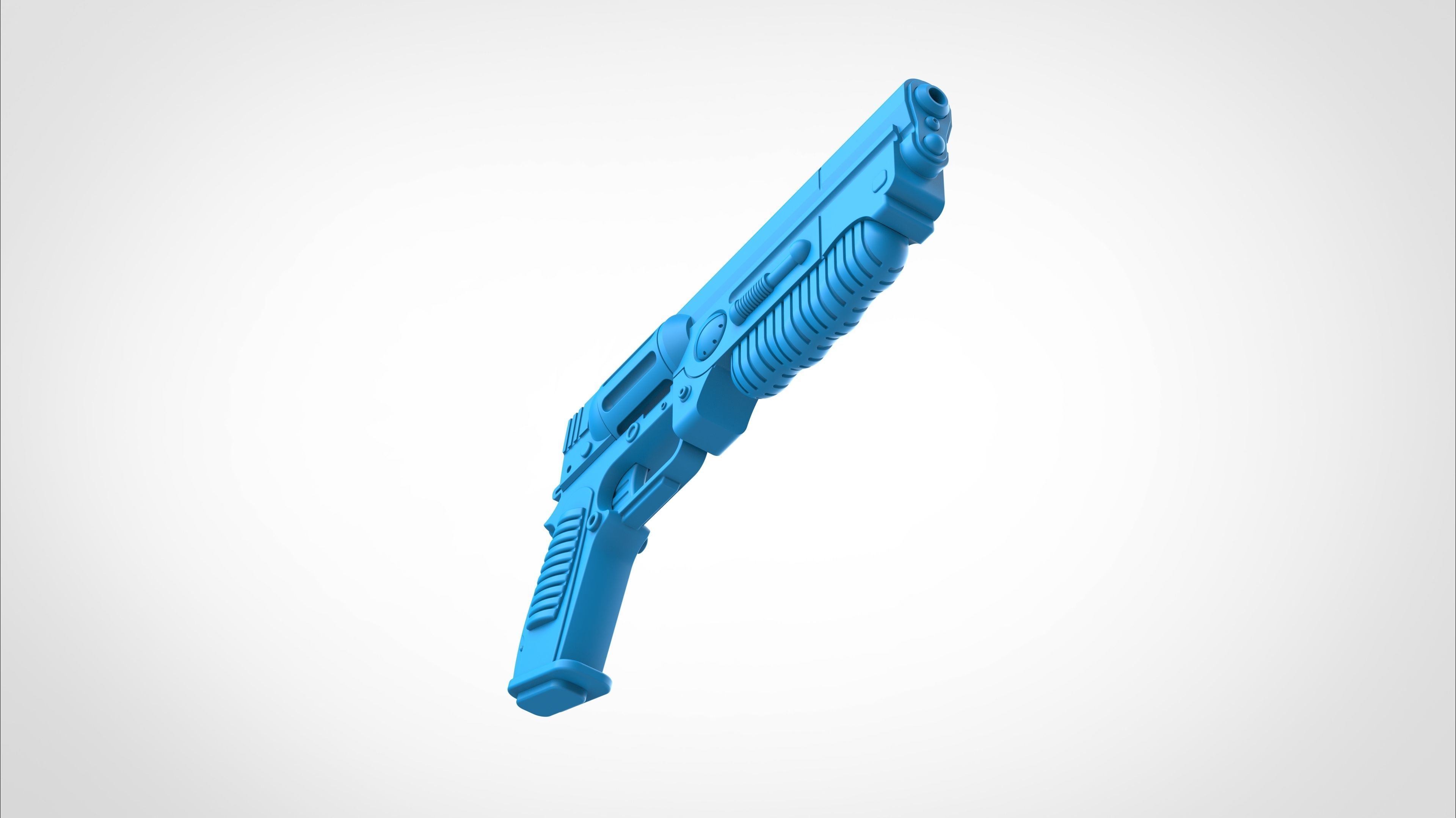 Colt 6520 from the tv series Fallout 2024 3D model_29