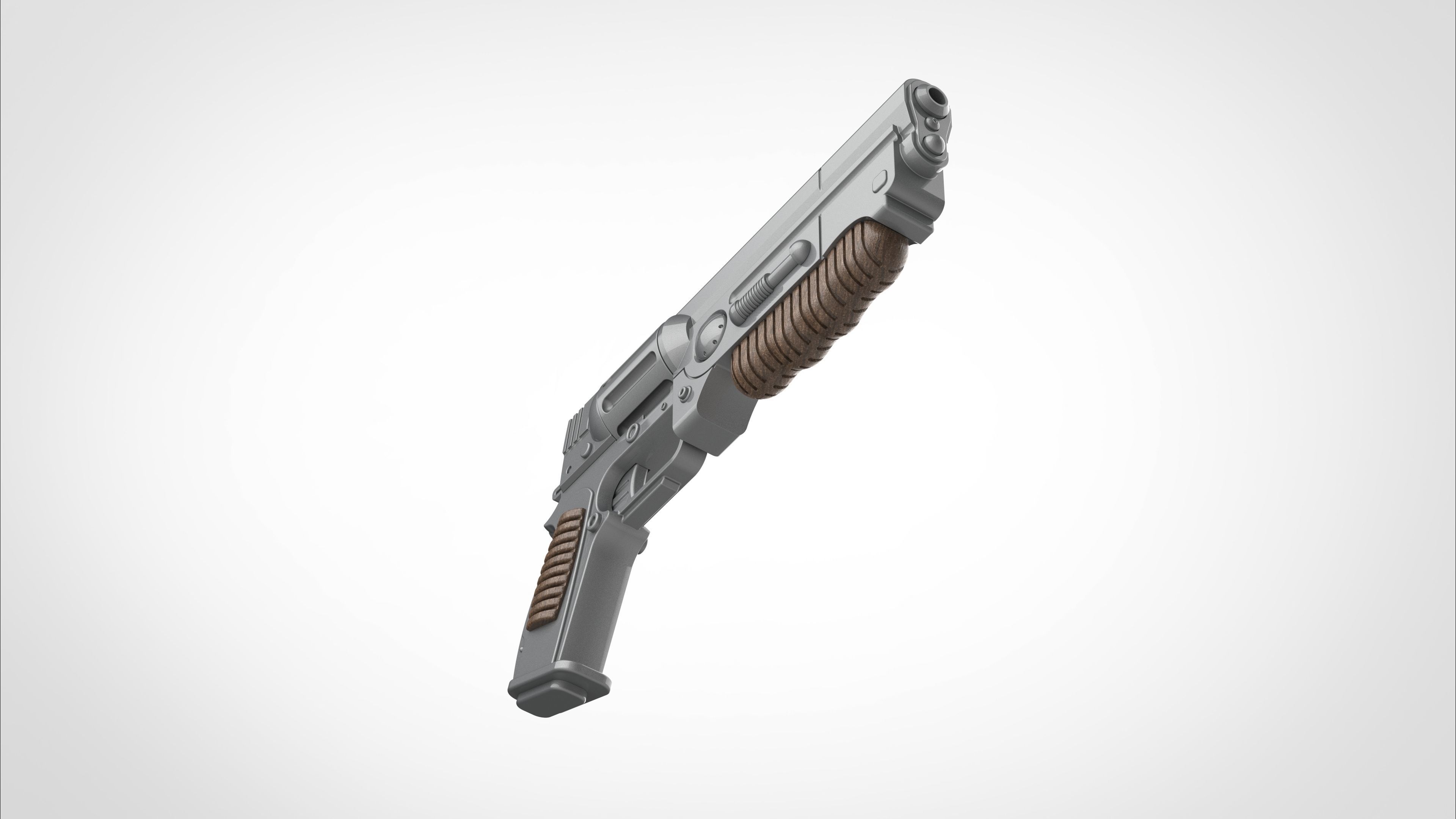 Colt 6520 from the tv series Fallout 2024 3D model_10