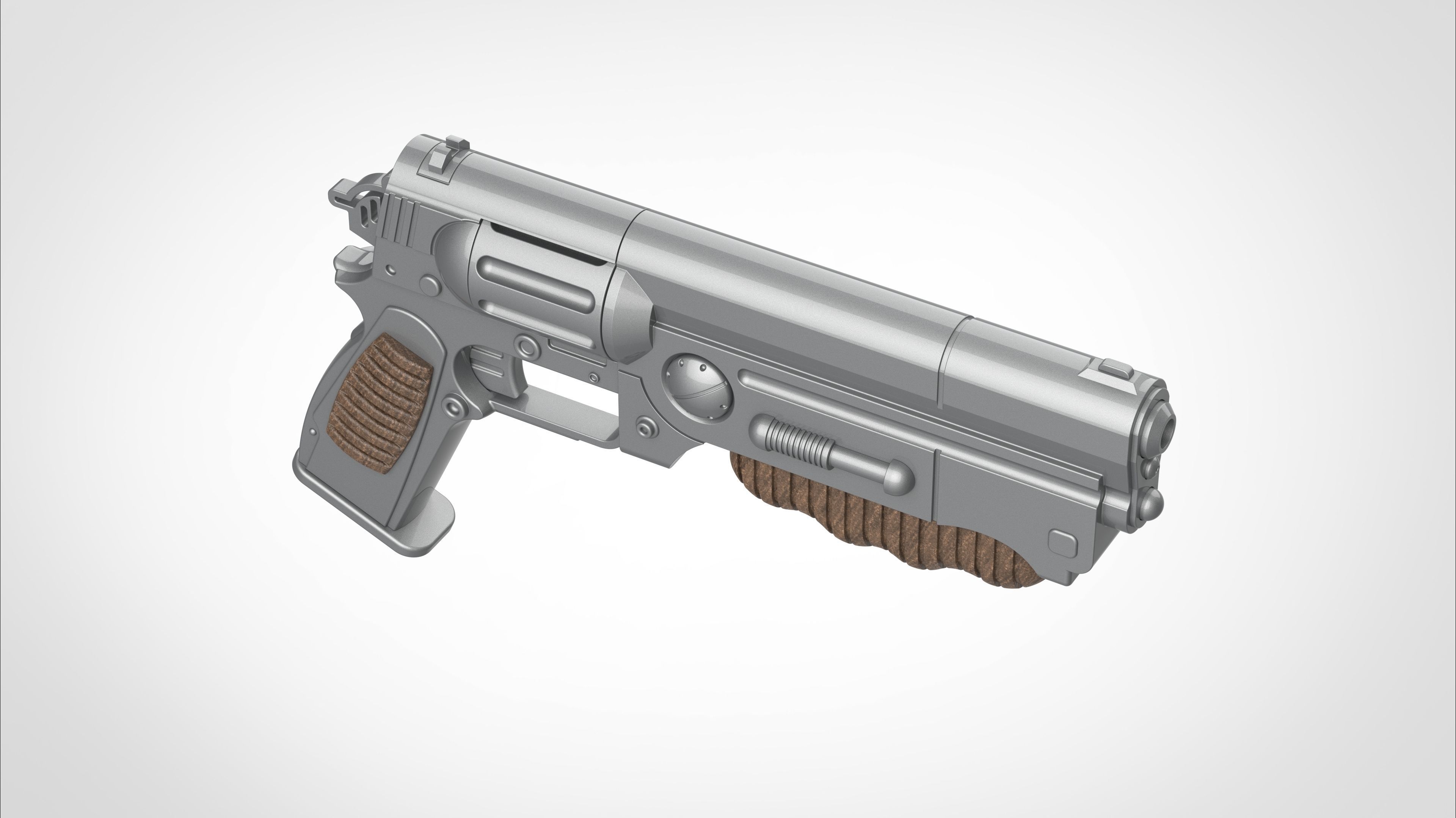Colt 6520 from the tv series Fallout 2024 3D model_6