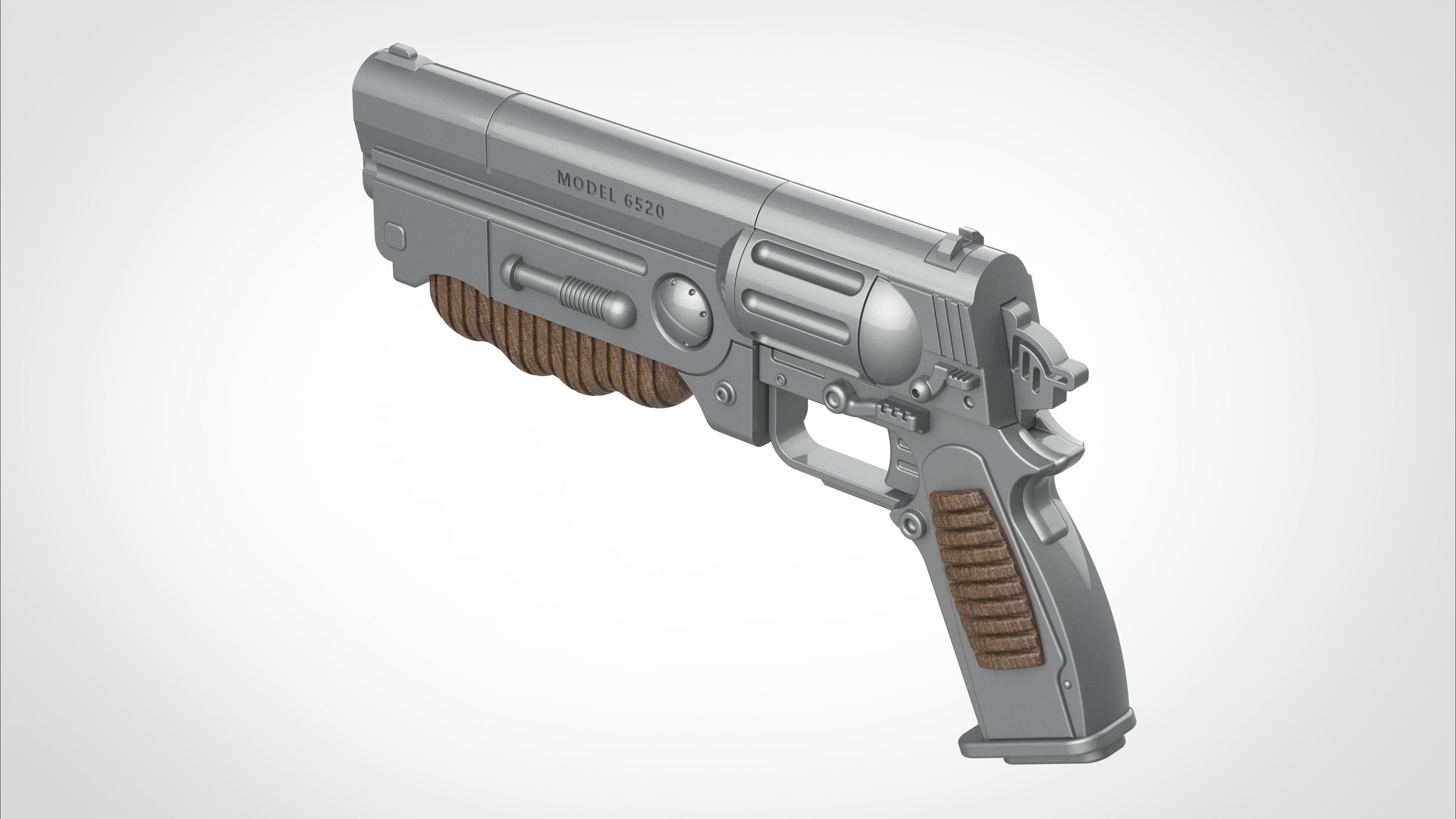 Colt 6520 from the tv series Fallout 2024 3D model_2