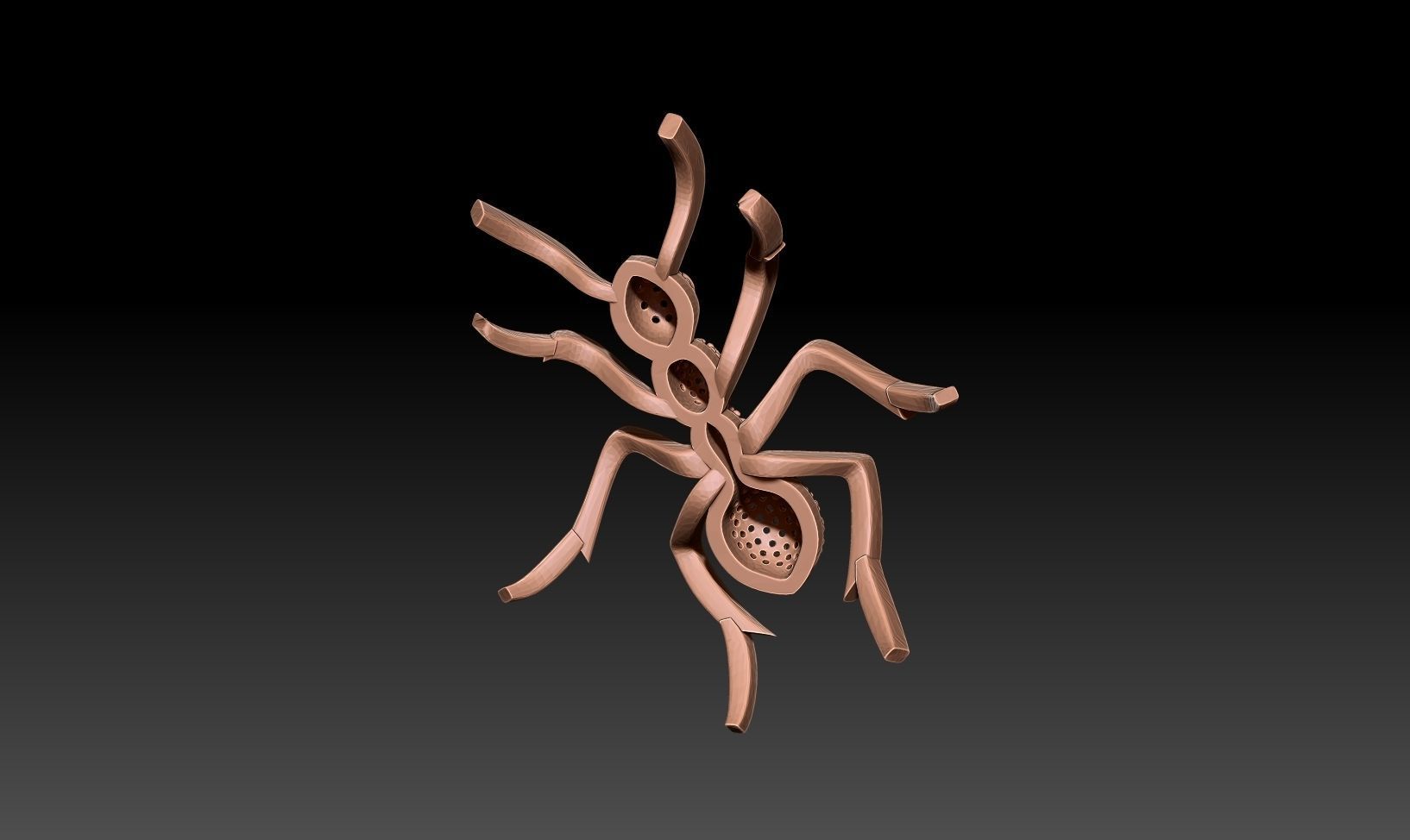 ANT MODEL NECKLACE 3D print model_2