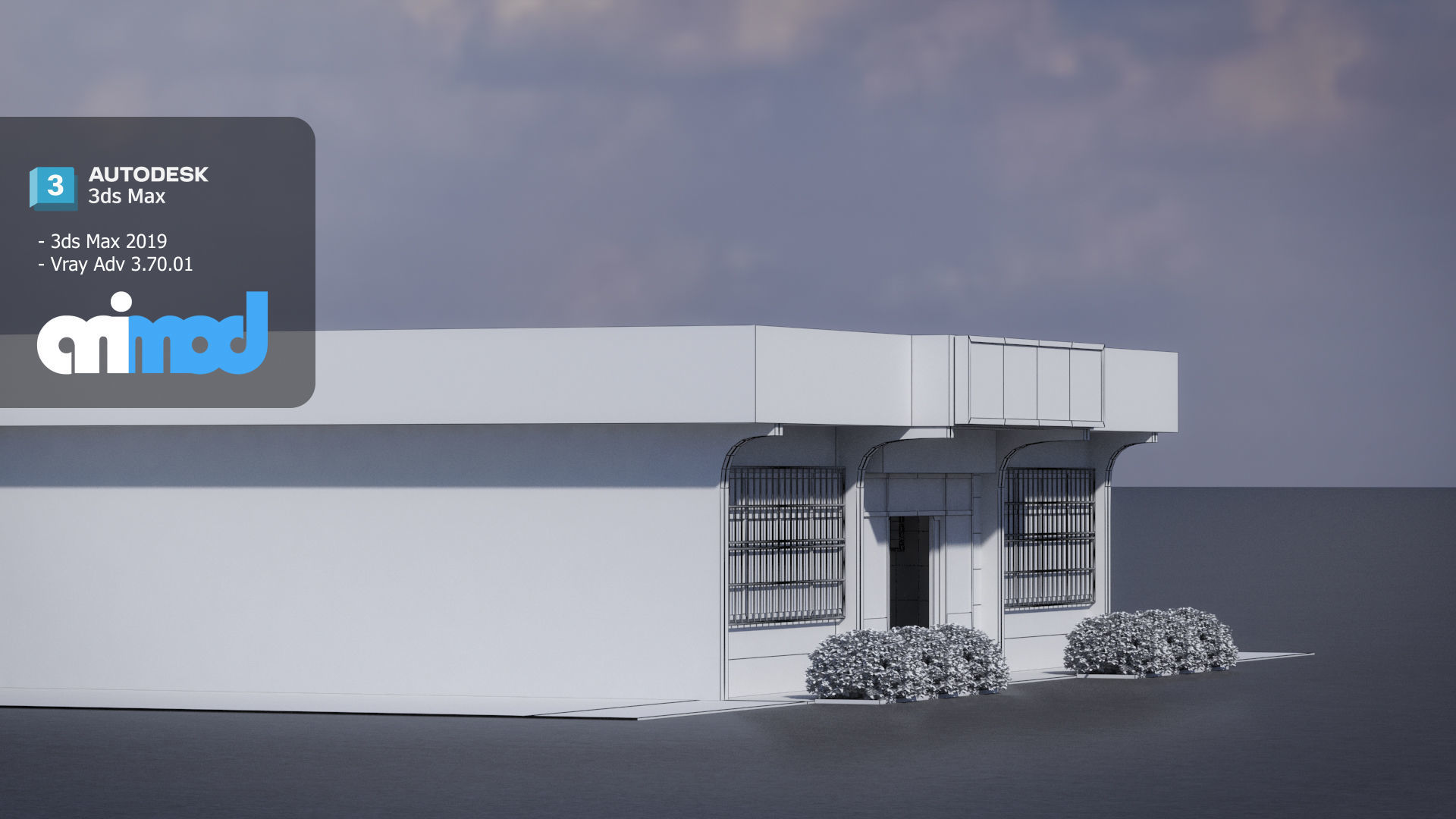 TW police office 01 3D model_9