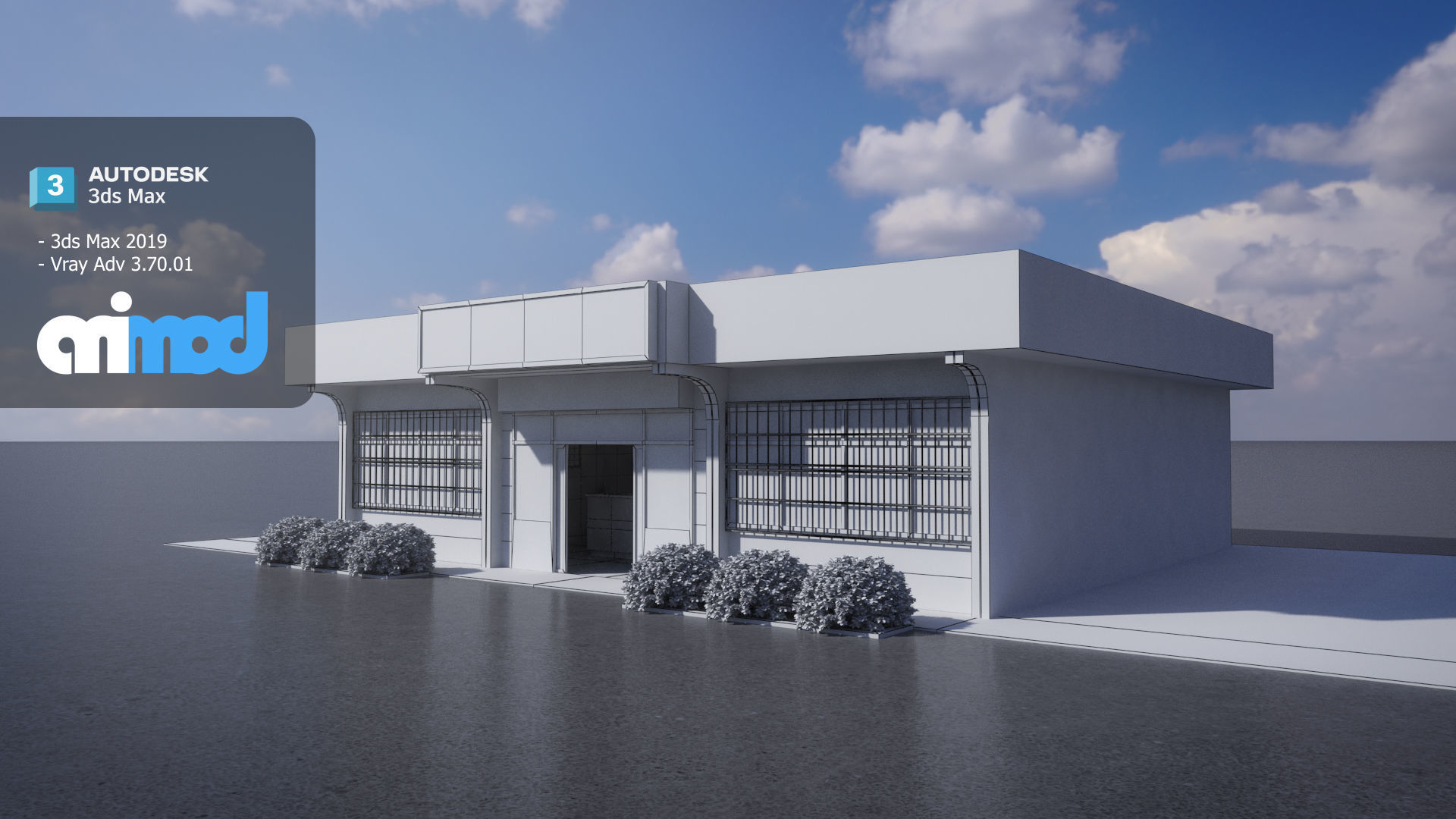 TW police office 01 3D model_5